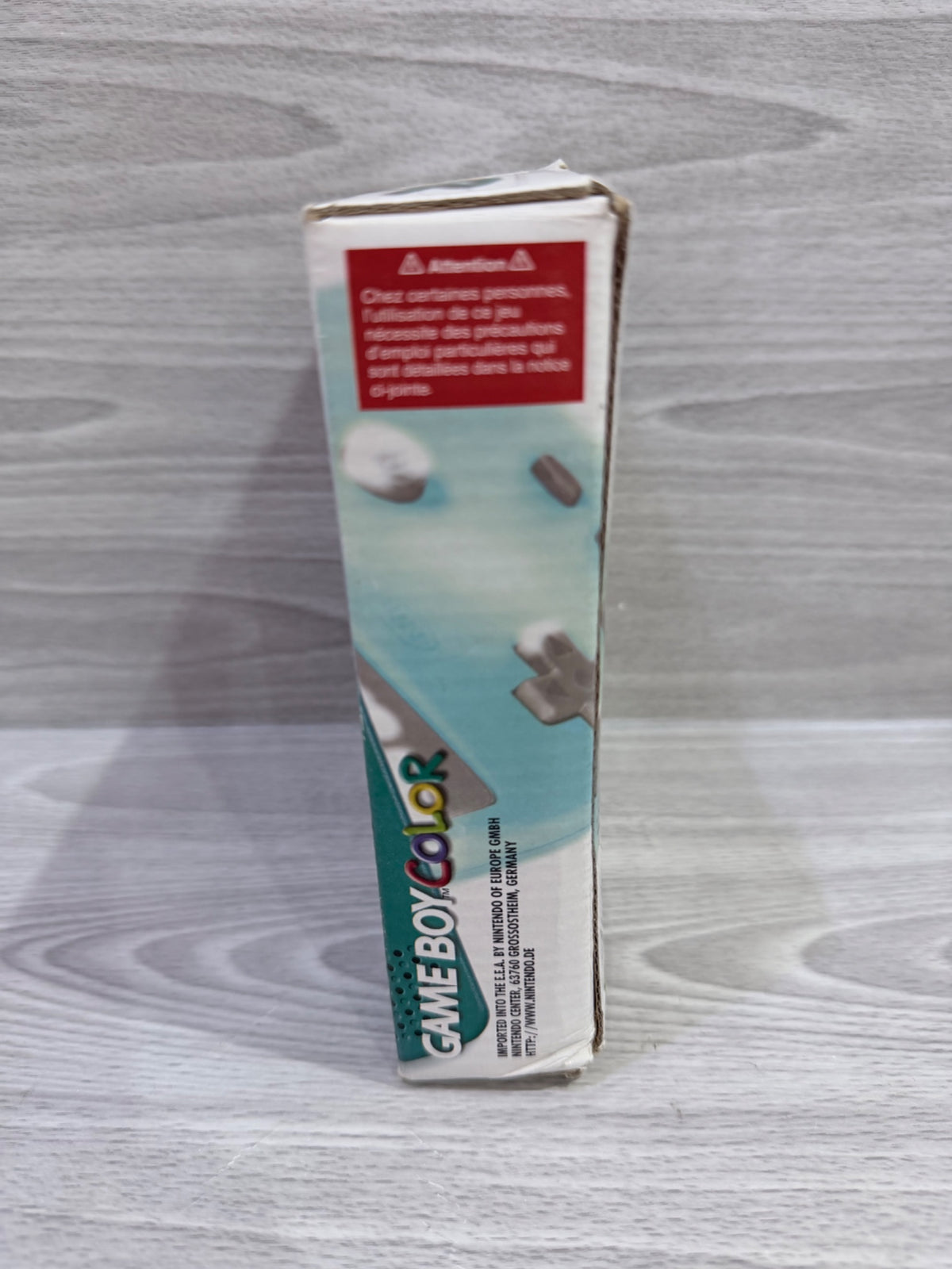 Nintendo Game Boy Color Teal Handheld Console Boxed Tested Working