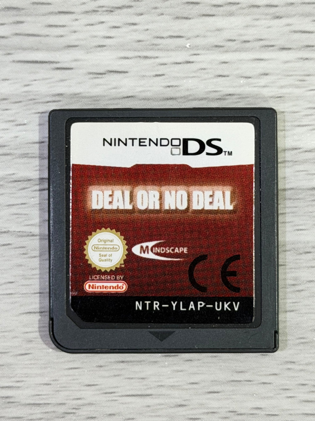 Deal Or No Deal Nintendo DS Cartridge Only PAL UK Tested Working