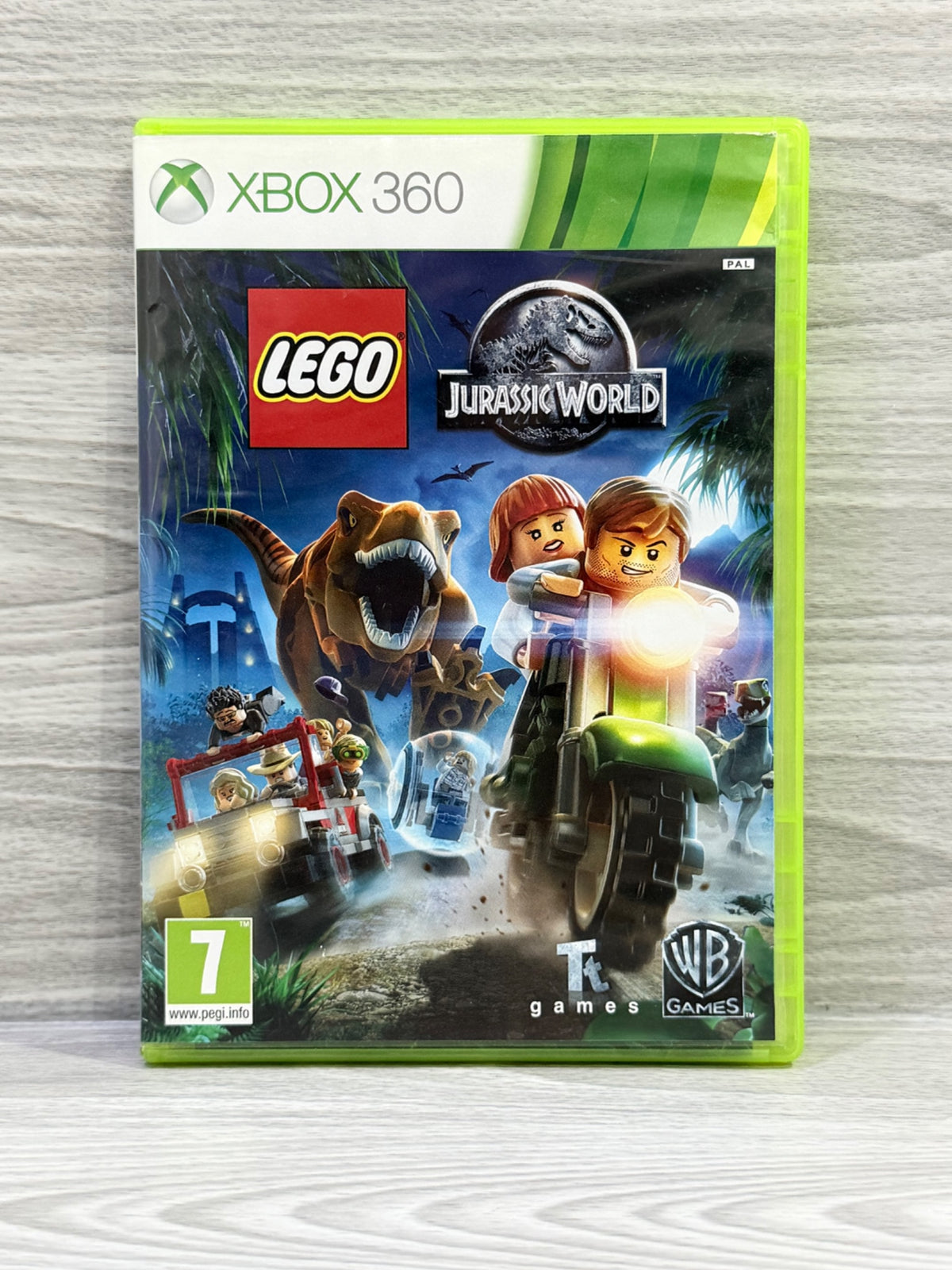 LEGO Jurassic World (No Figure) Xbox 360 Complete With Manual PAL UK Tested