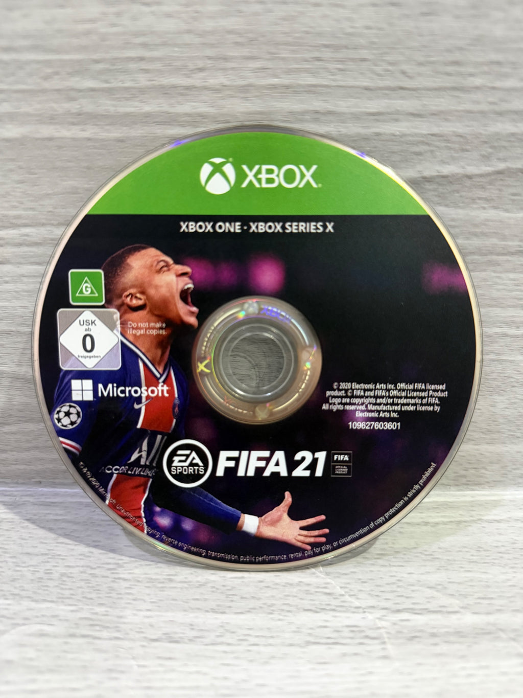 FIFA 21 Microsoft Xbox One Disc Only PAL UK Tested Working