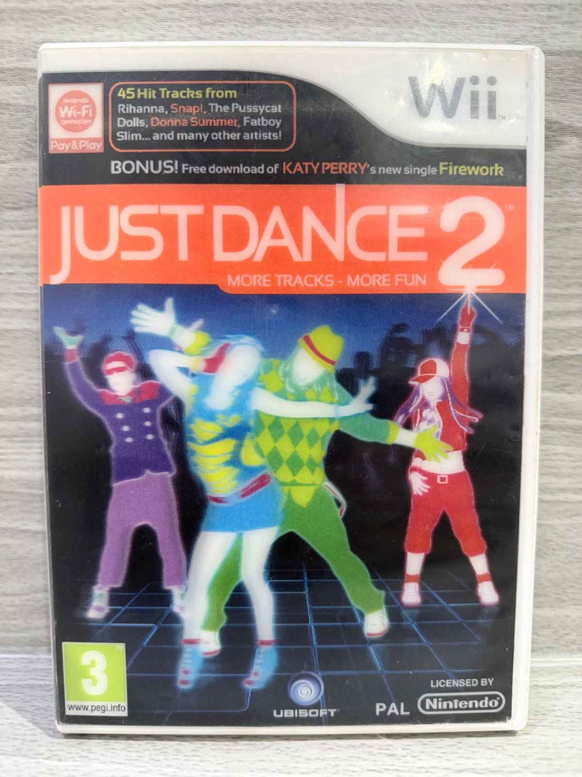 Just Dance 2 Nintendo Wii No Manual PAL UK Tested Working