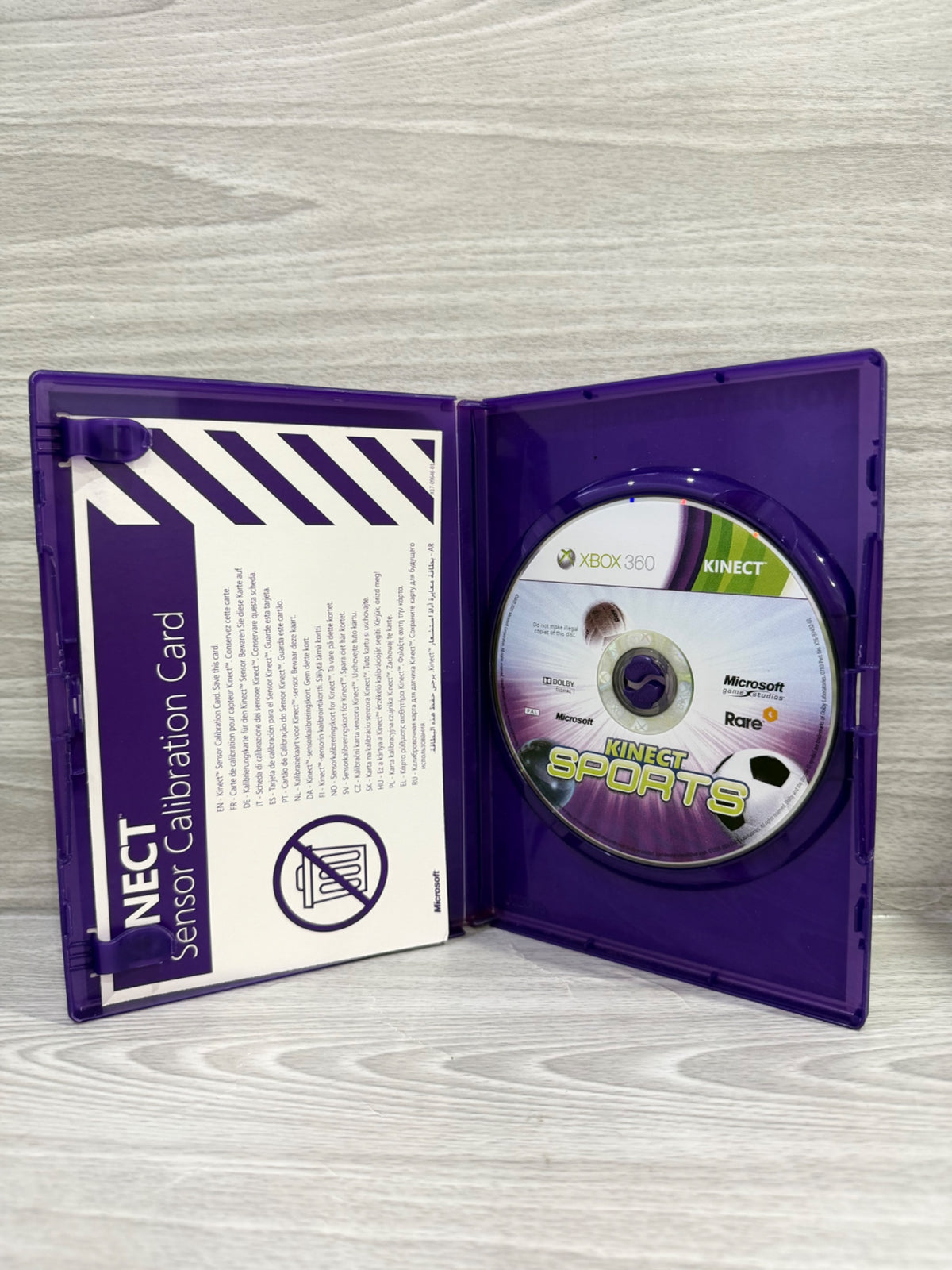Kinect Sports Microsoft Xbox 360 No Manual PAL UK Tested Working