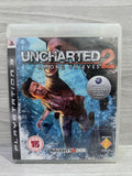 Uncharted 2: Among Thieves Sony PlayStation 3 Complete With Manual PAL UK Tested