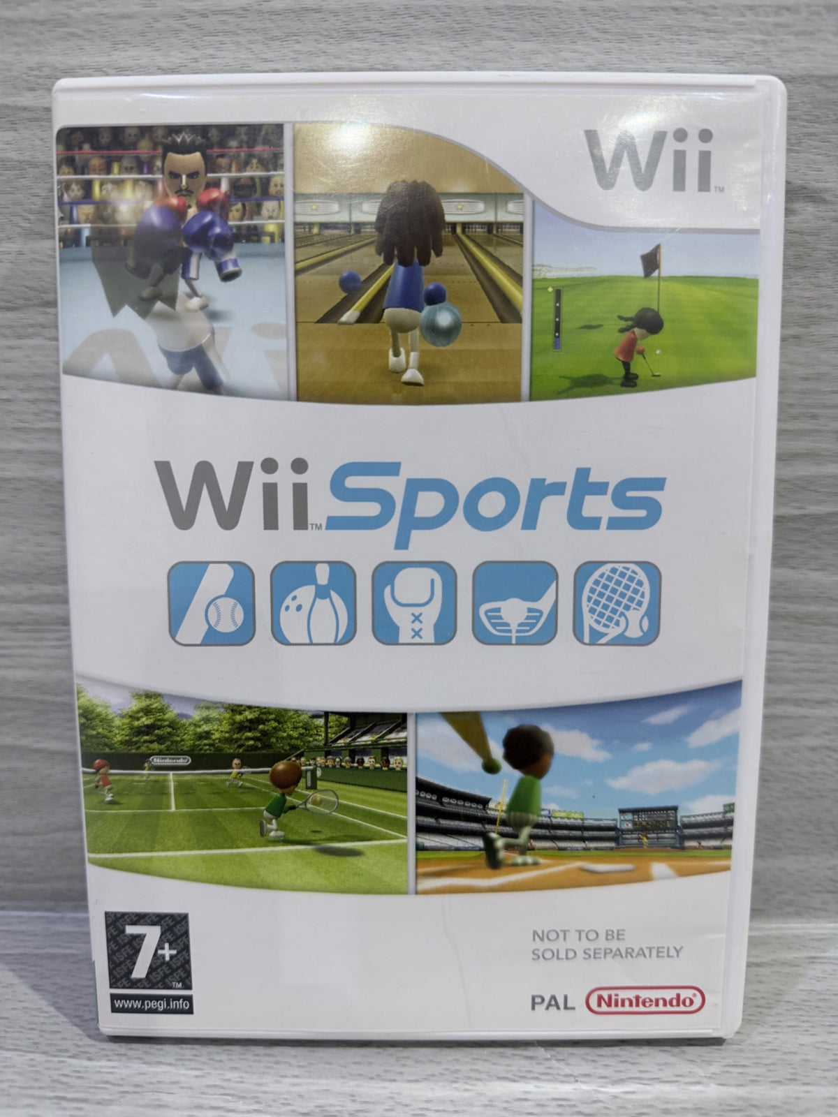 Wii Sports (Normal DVD Case) No Manual PAL UK Tested Working