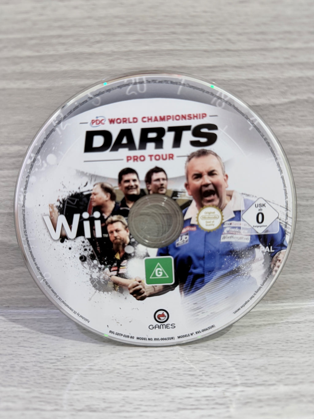 PDC World Championship Darts: ProTour Nintendo Wii Disc Only PAL UK Tested