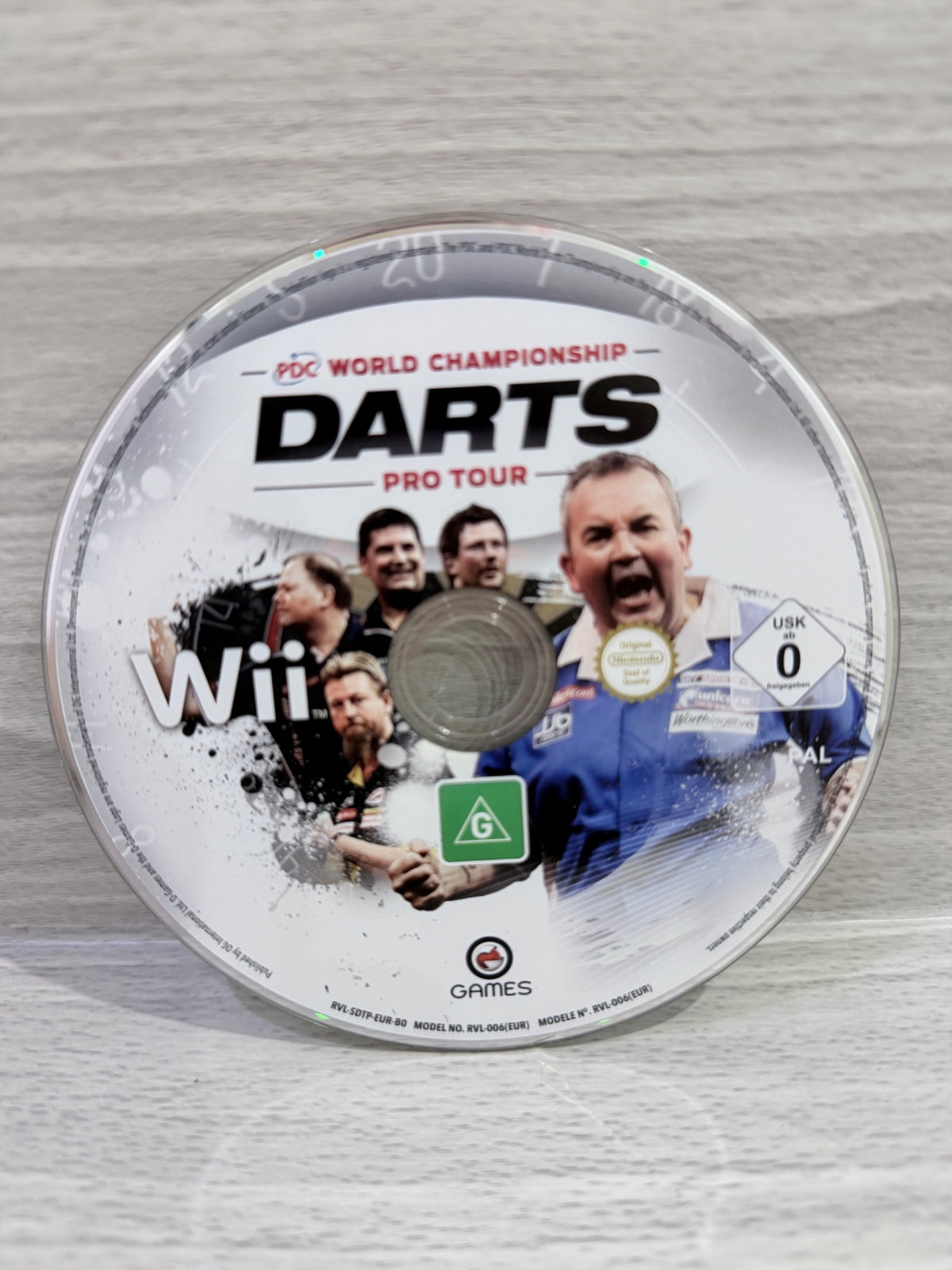PDC World Championship Darts: ProTour Nintendo Wii Disc Only PAL UK Tested