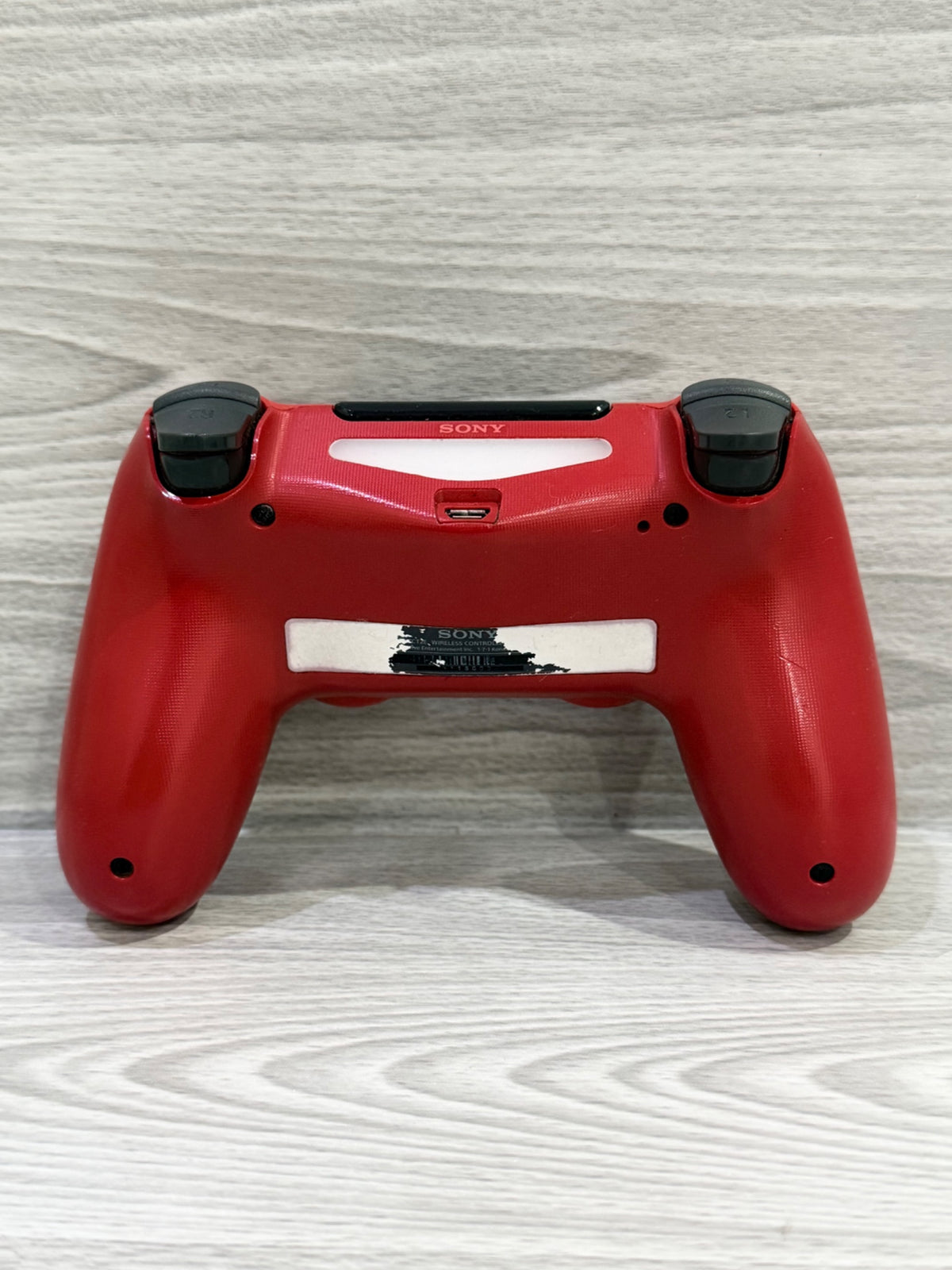 Sony PlayStation 4 Original 500GB White Console Genuine Red Controller Tested