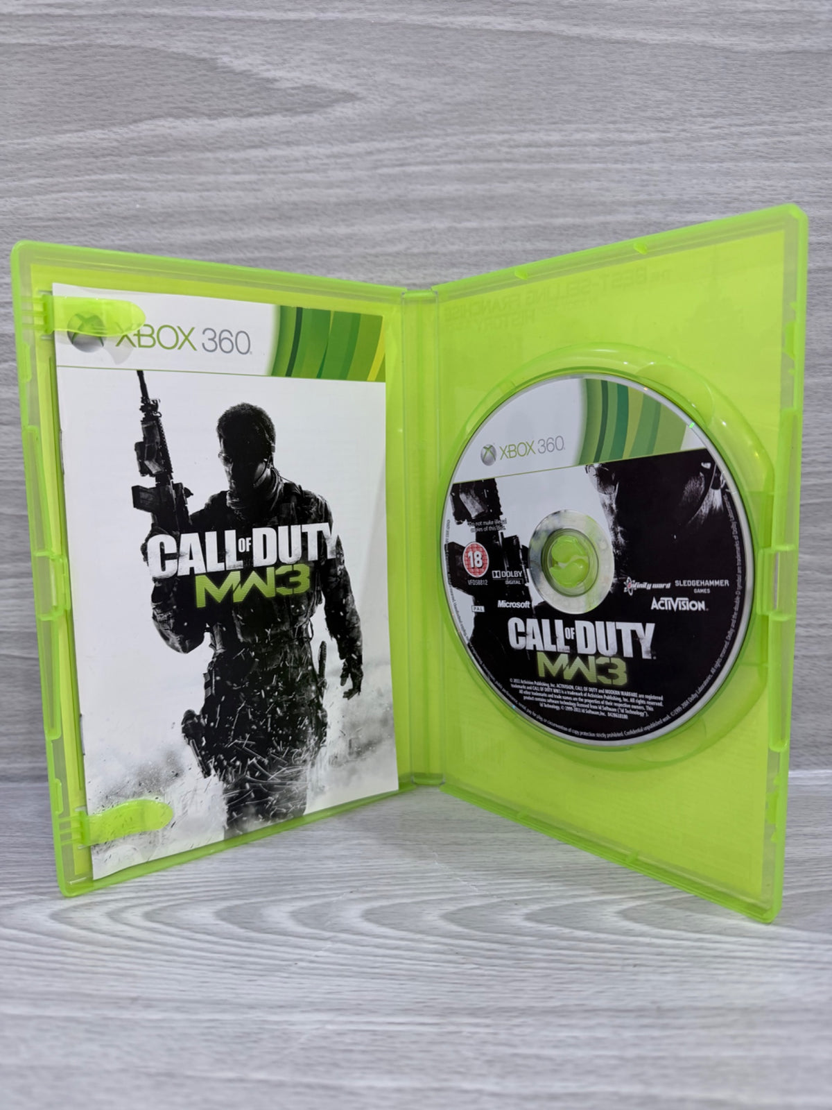 Call Of Duty Modern Warfare 3 (18) Xbox 360 Complete With Manual PAL UK Tested