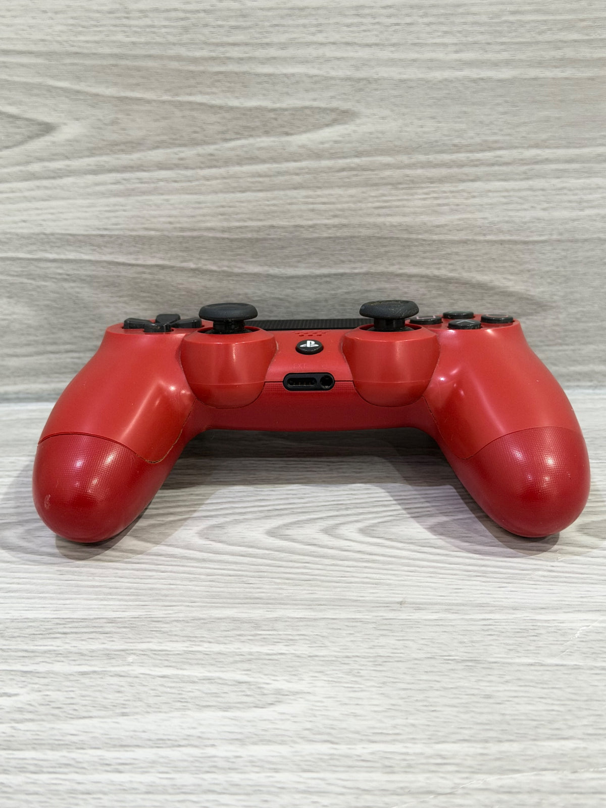 Sony PlayStation 4 Original 500GB Black Console Genuine Red Controller Tested
