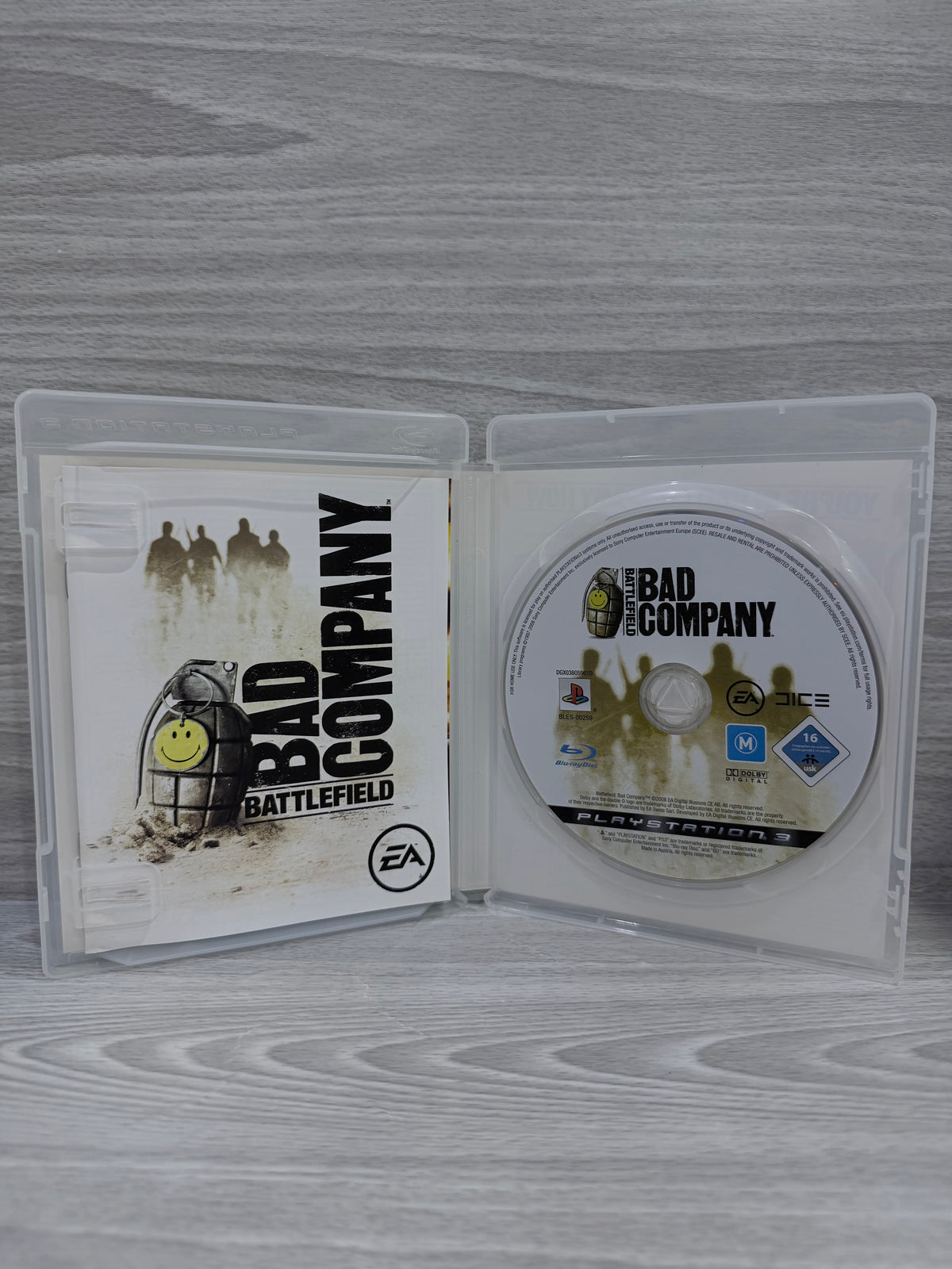 Battlefield: Bad Company Sony PlayStation 3 Complete With Manual PAL UK Tested