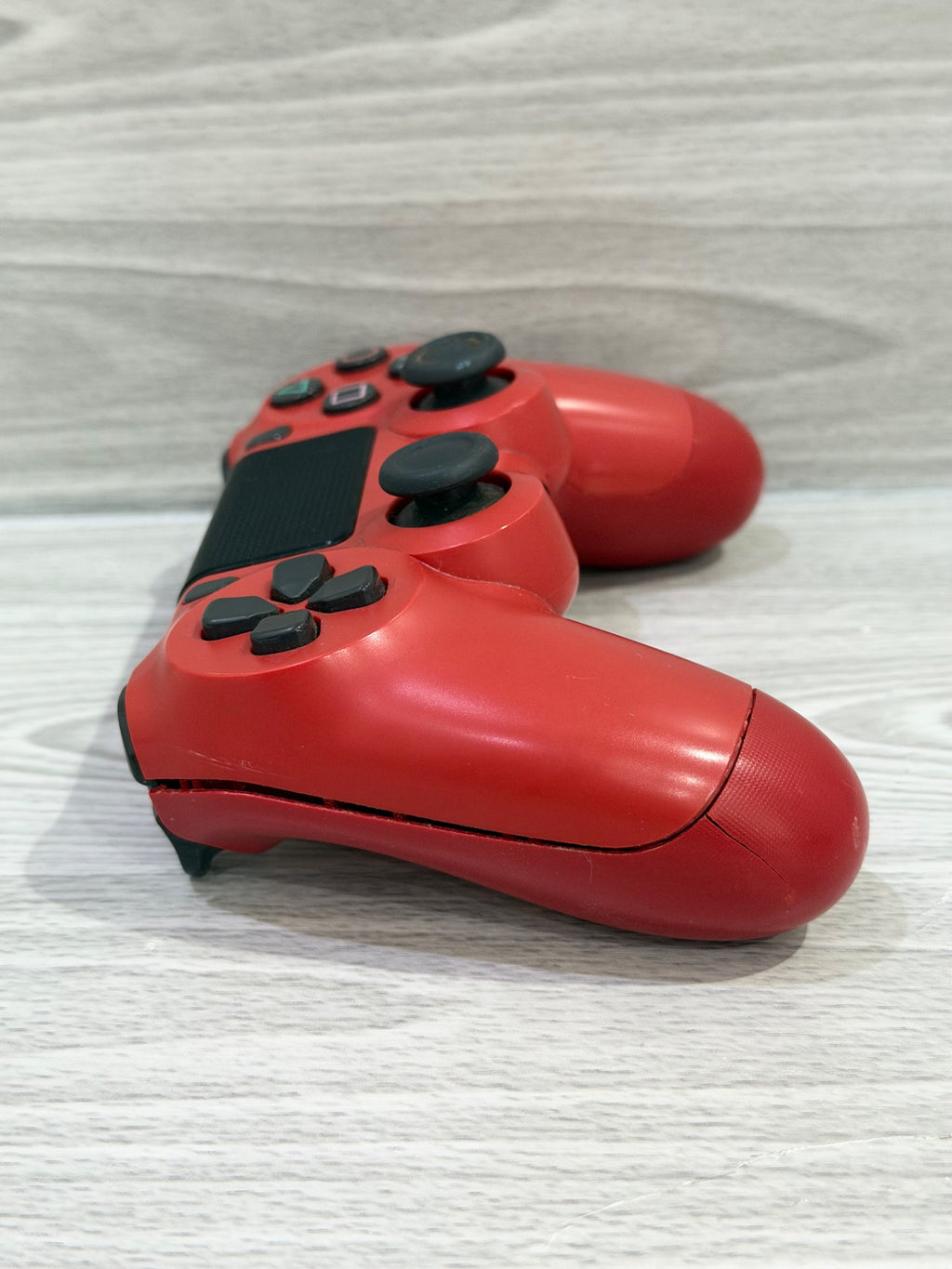 Sony PlayStation 4 Original 500GB Black Console Genuine Red Controller Tested