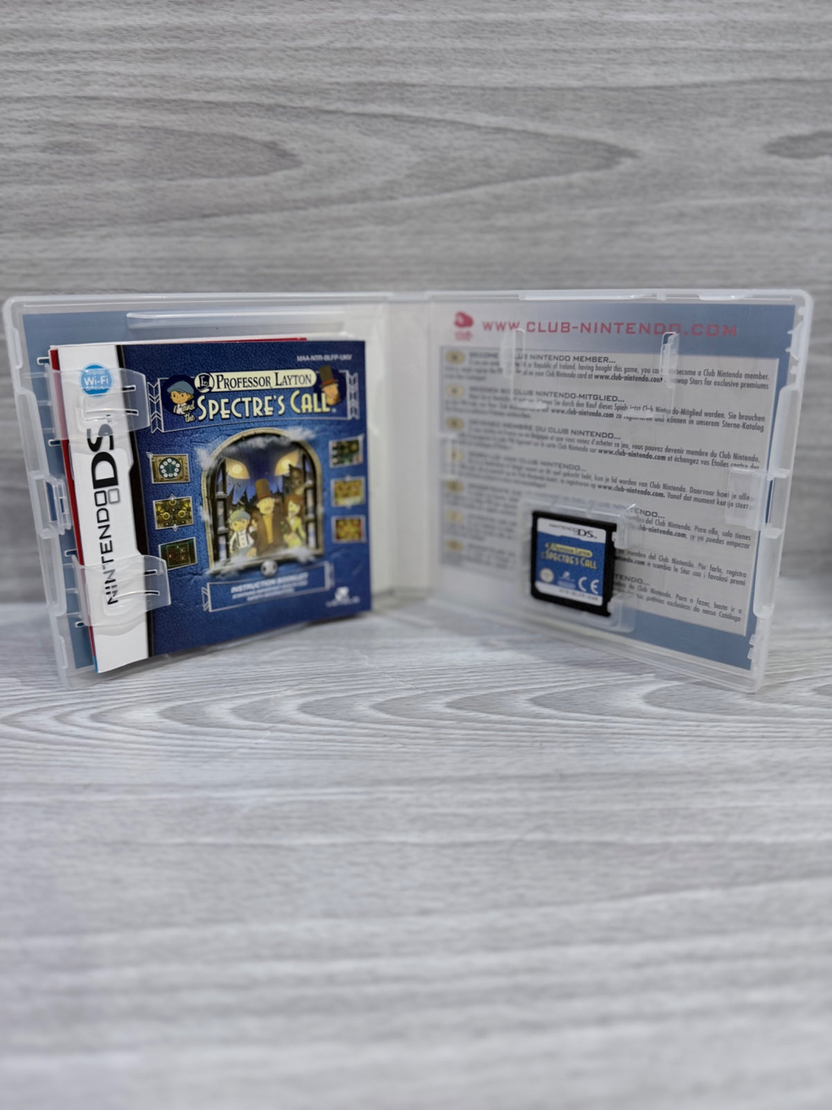 Professor Layton and the Spectre's Call DS Complete With Manual PAL UK Tested