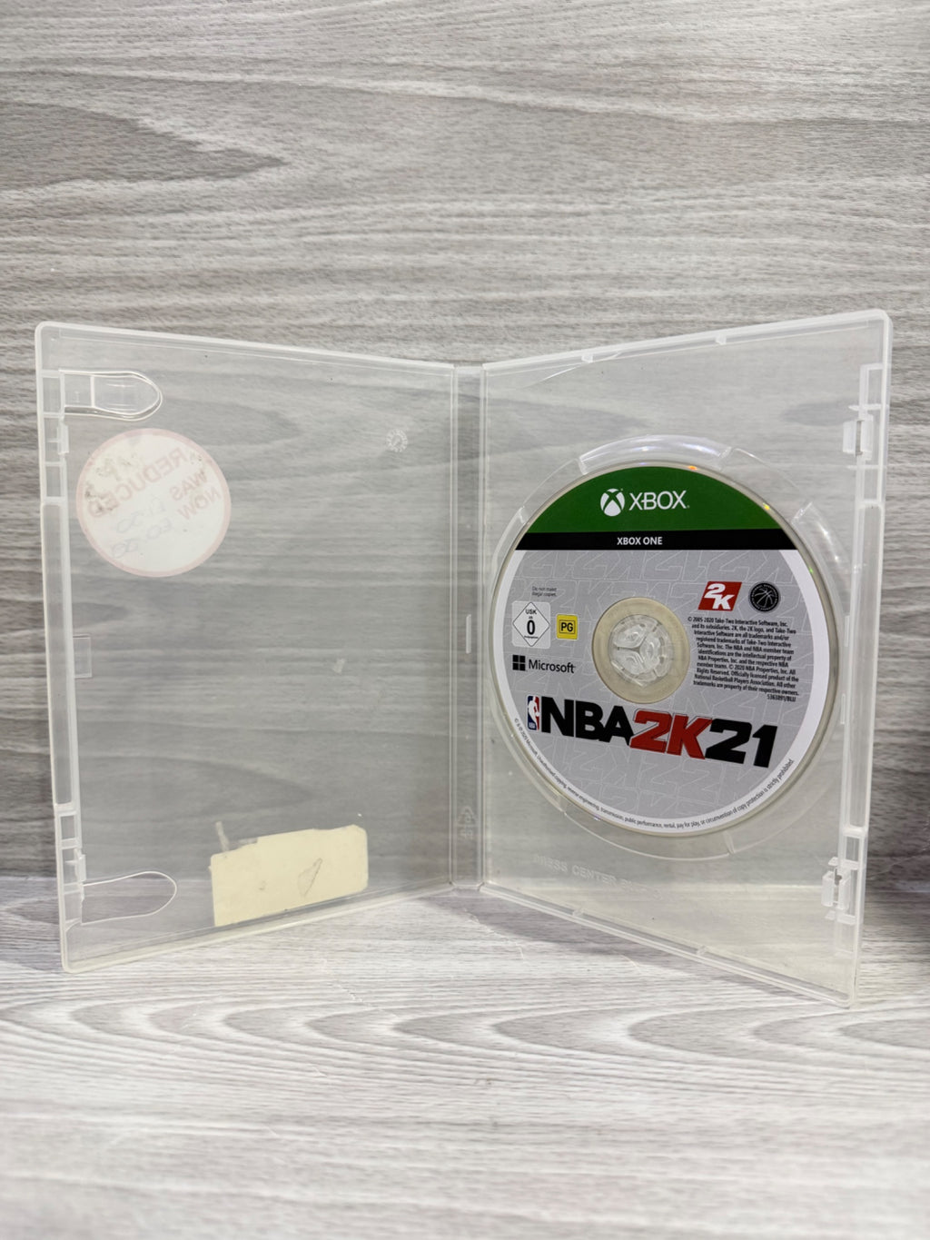 NBA 2K21 (No DLC) Microsoft Xbox One Disc Only PAL UK Tested Working