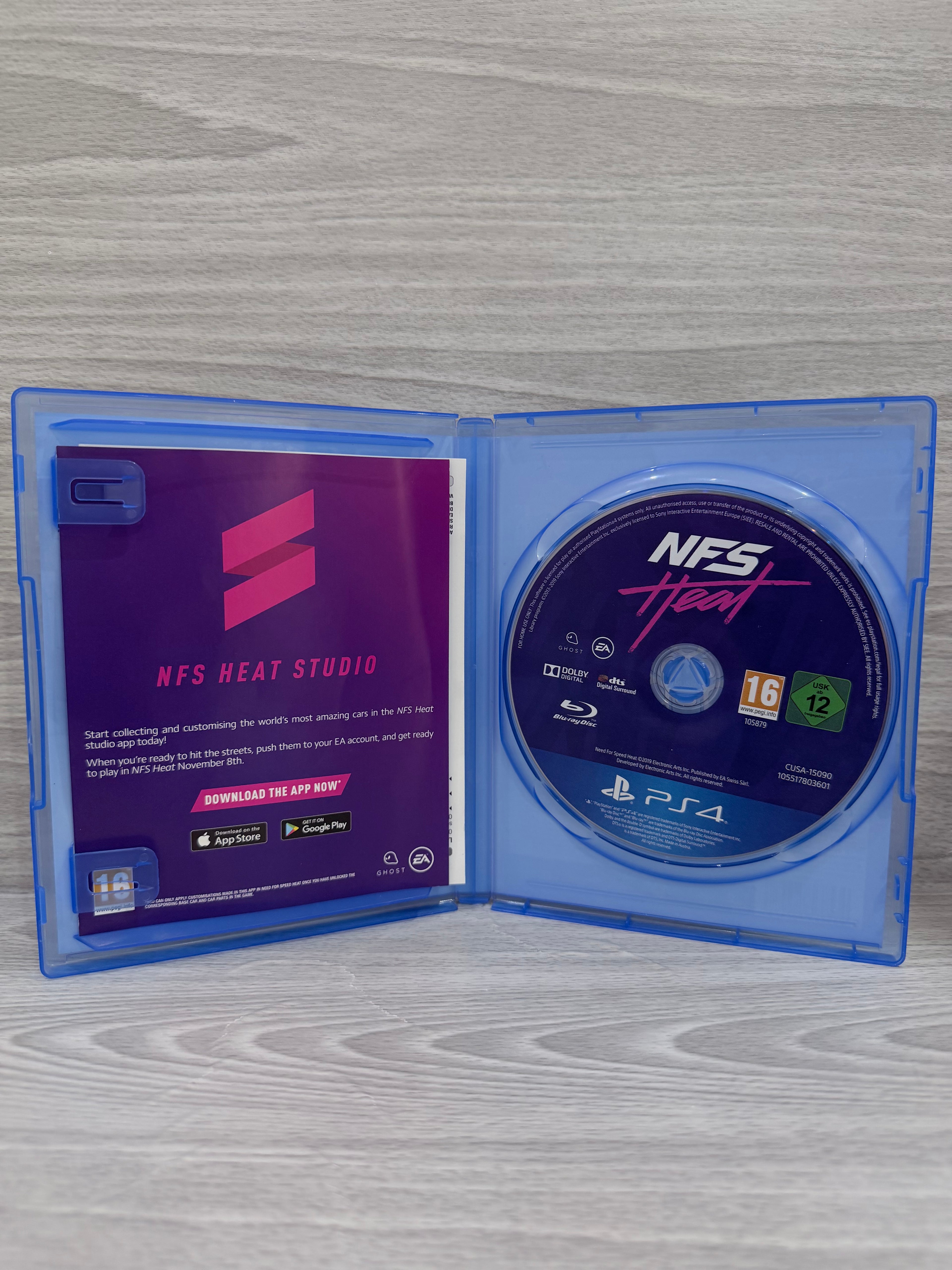 Need For Speed (NFS) Heat Sony PlayStation 4 Boxed PAL UK Tested Working