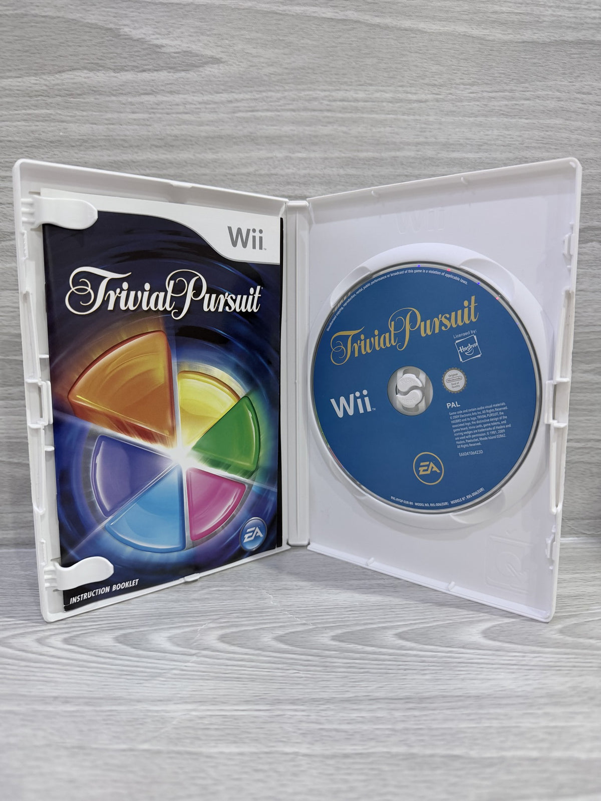 Trivial Pursuit Nintendo Wii Complete With Manual PAL UK Tested Working