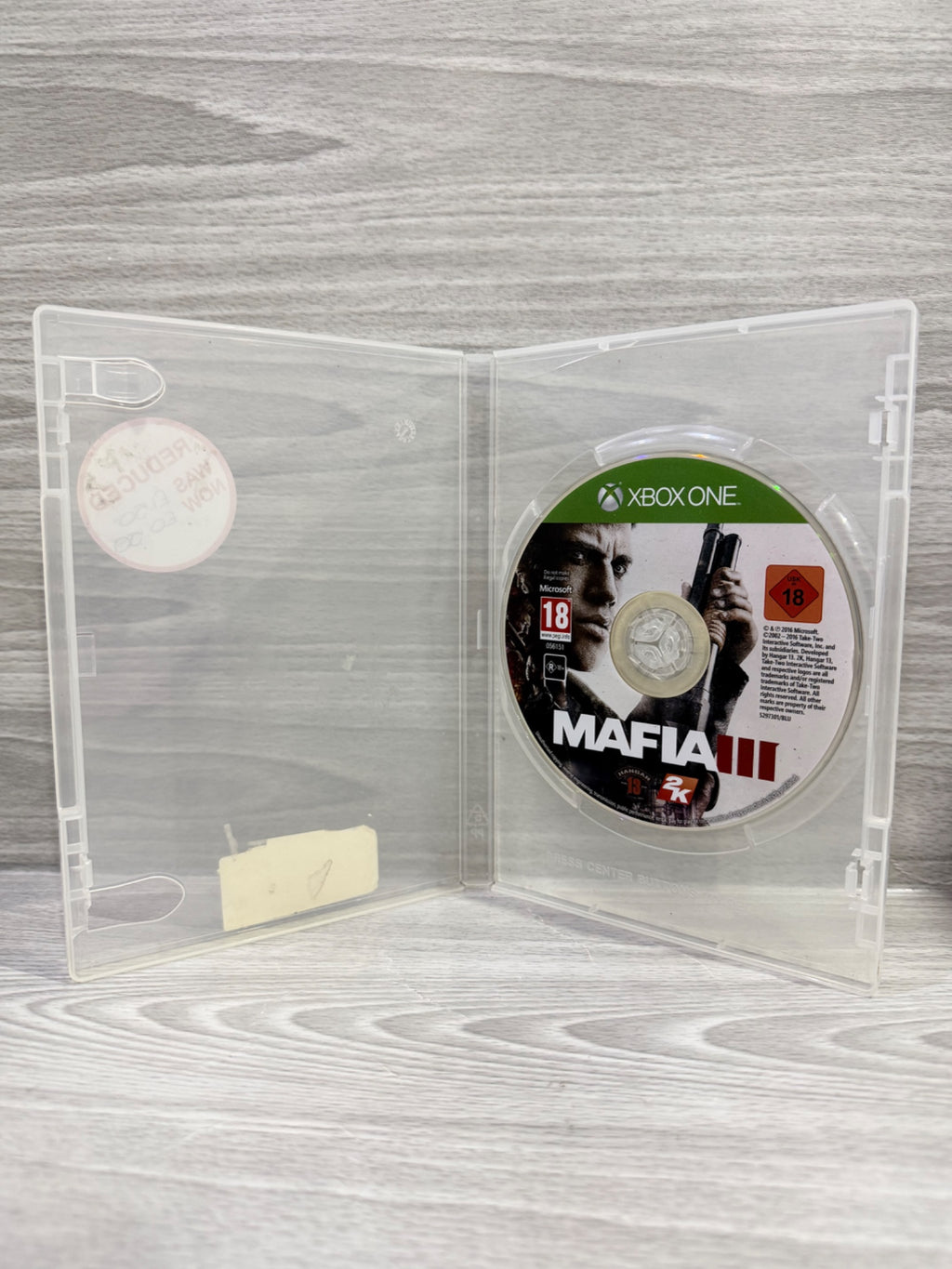 Mafia III Microsoft Xbox One Disc Only PAL UK Tested Working