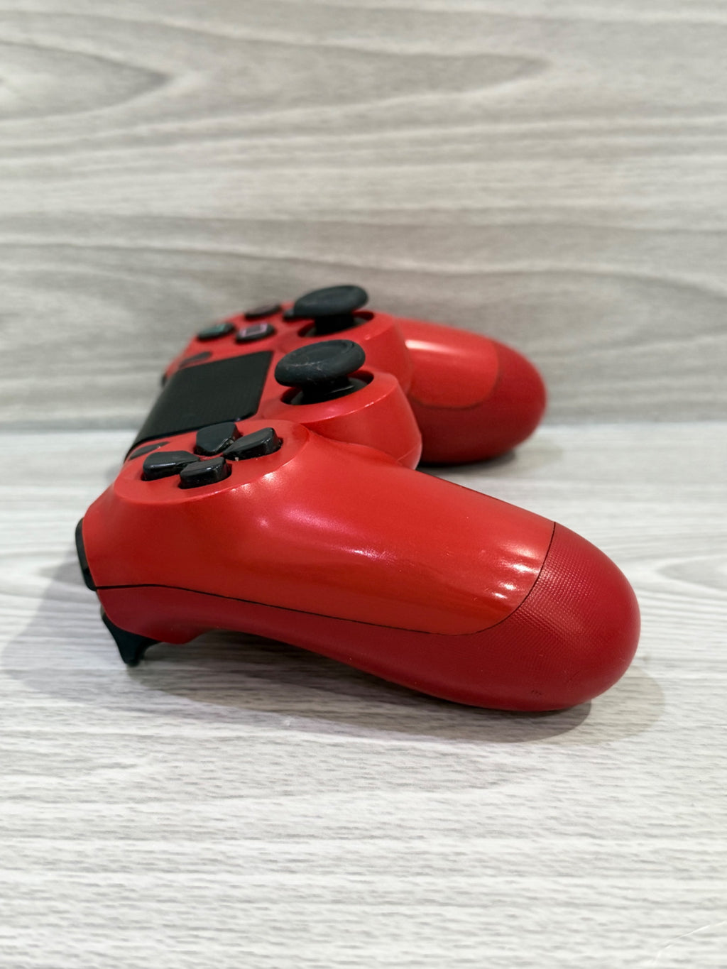 Sony PlayStation 4 Original 500GB White Console Genuine Red Controller Tested