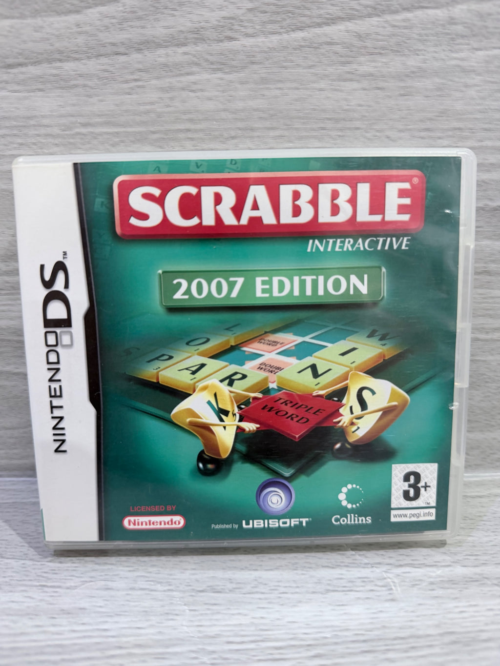 Scrabble 2007 Nintendo DS Complete With Manual PAL UK Tested Working