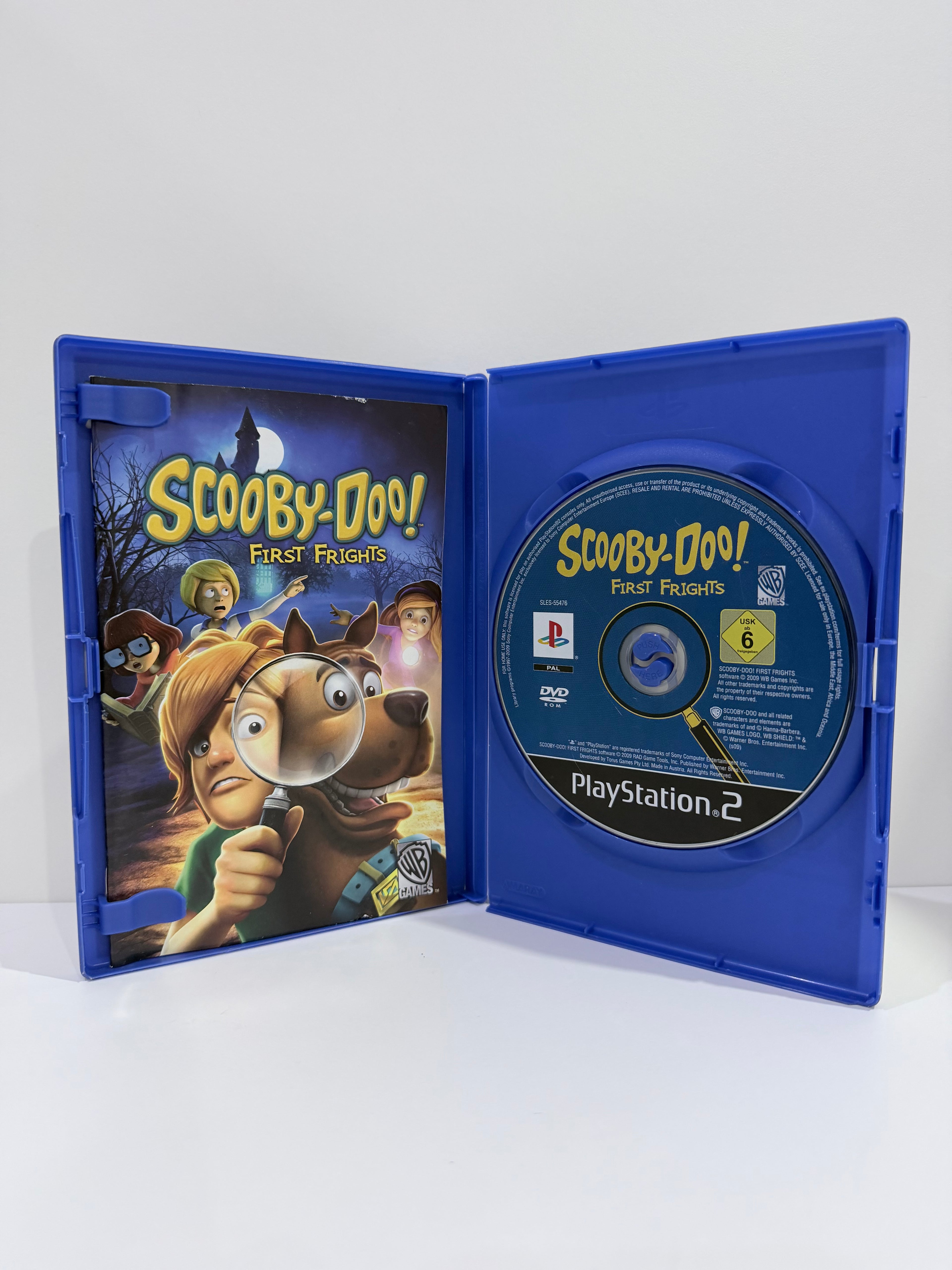 Scooby Doo First Frights Sony PlayStation 2 Complete With Manual PAL UK Tested