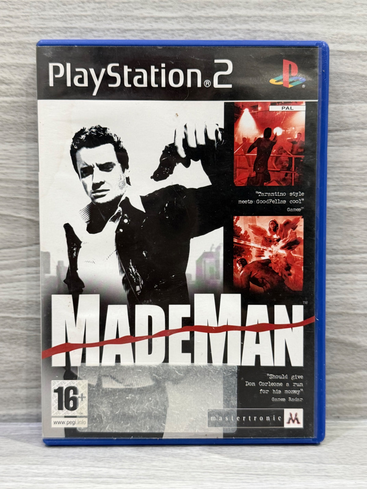 Made Man Sony PlayStation 2 Complete With Manual PAL UK Tested Working