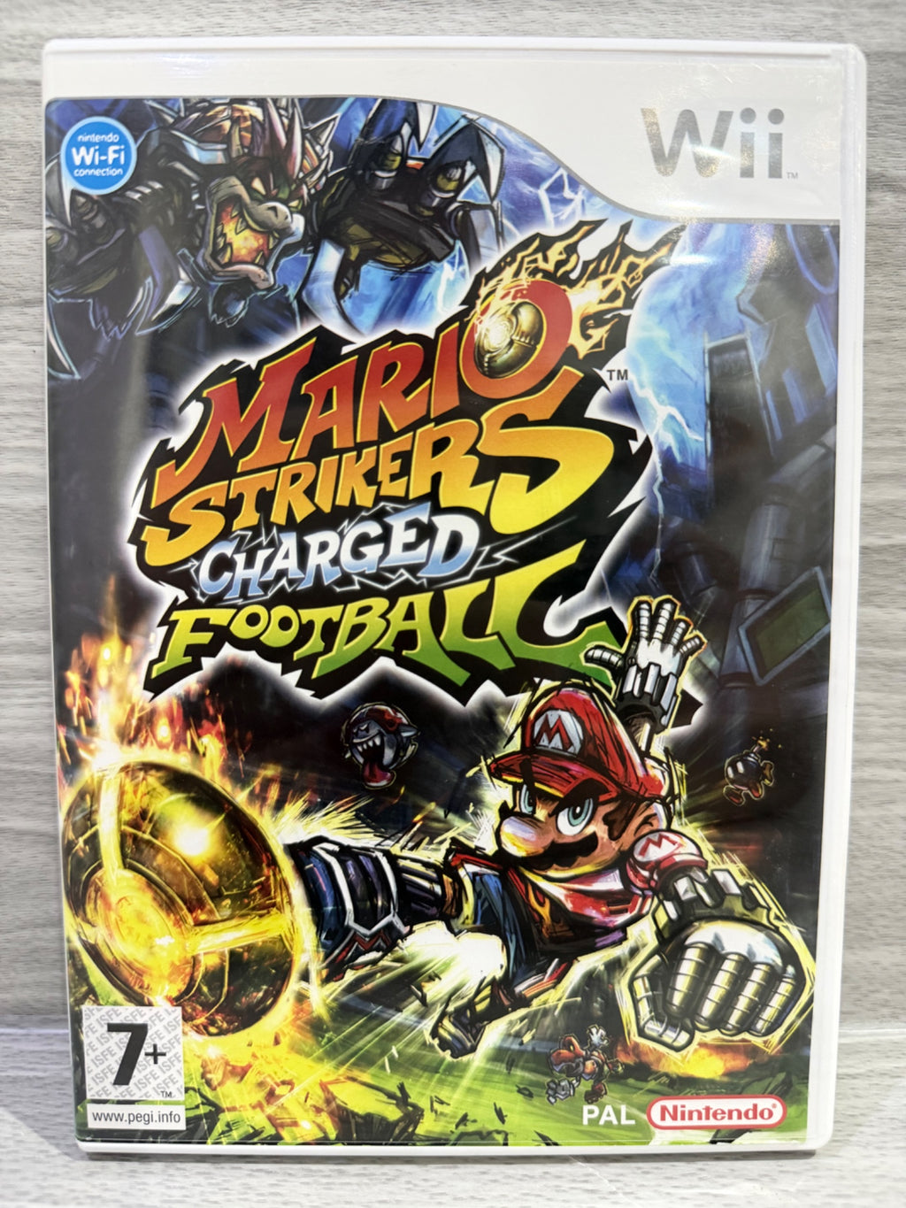Mario Strikers Charged Football Nintendo Wii Complete With Manual PAL UK Tested