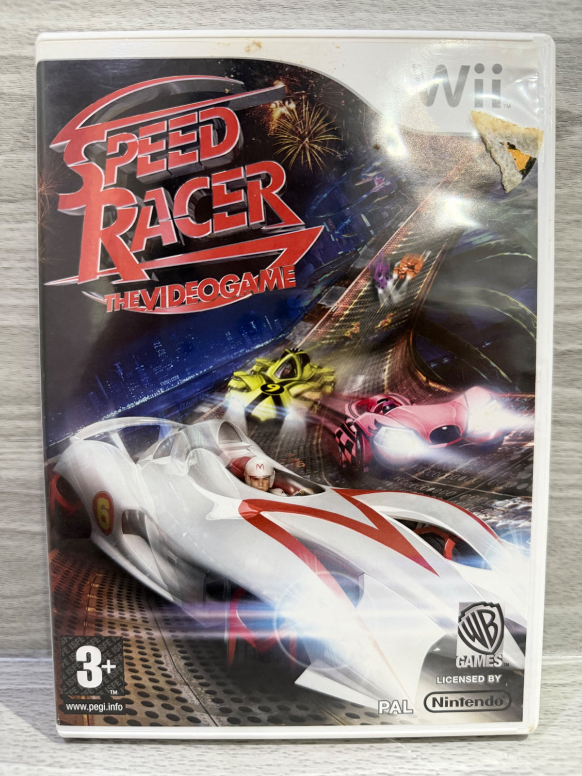 Speed Racer Nintendo Wii Complete With Manual PAL UK Tested Working