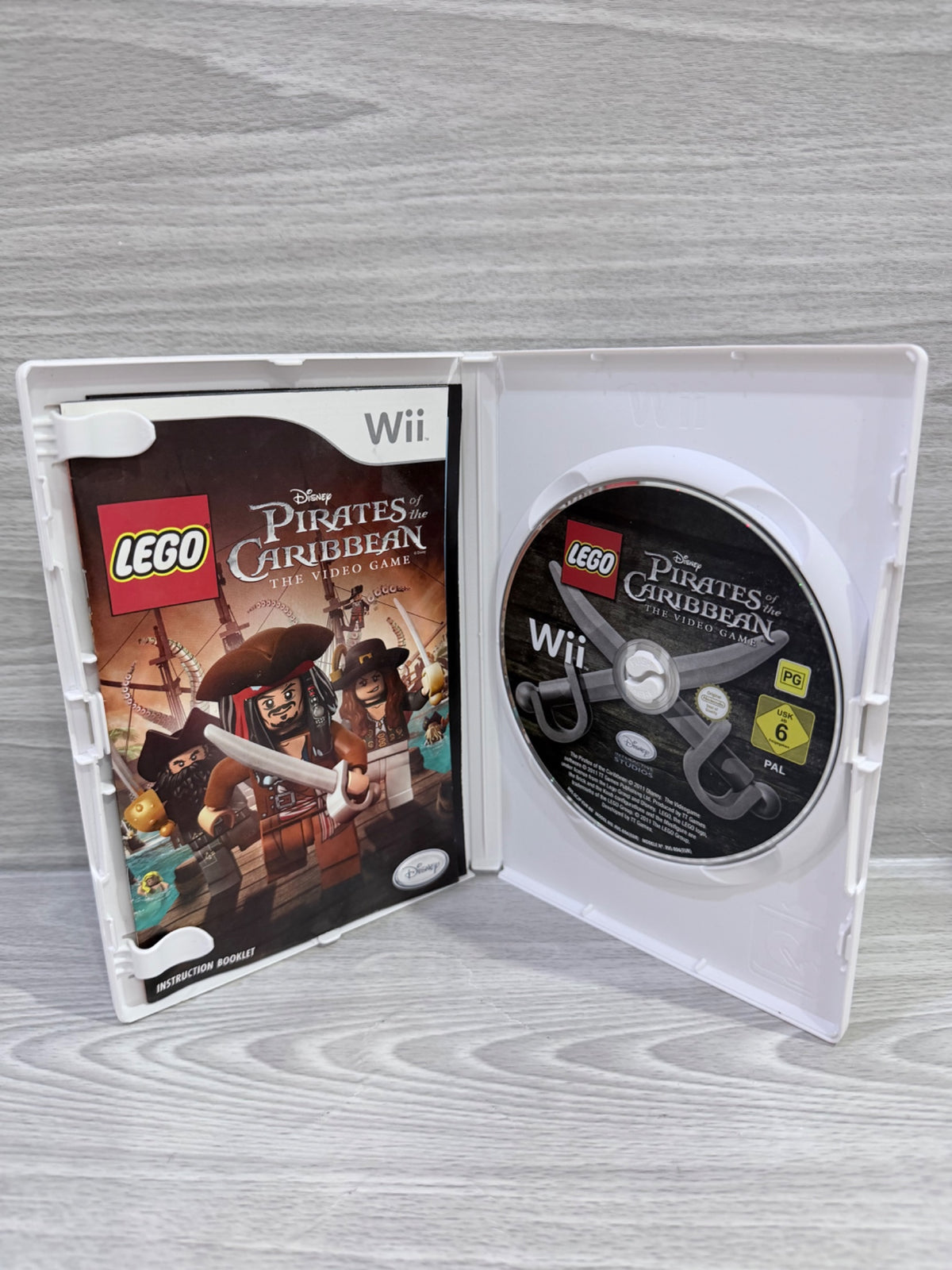 Lego Pirates Of The Caribbean Nintendo Wii Complete With Manual PAL UK Tested