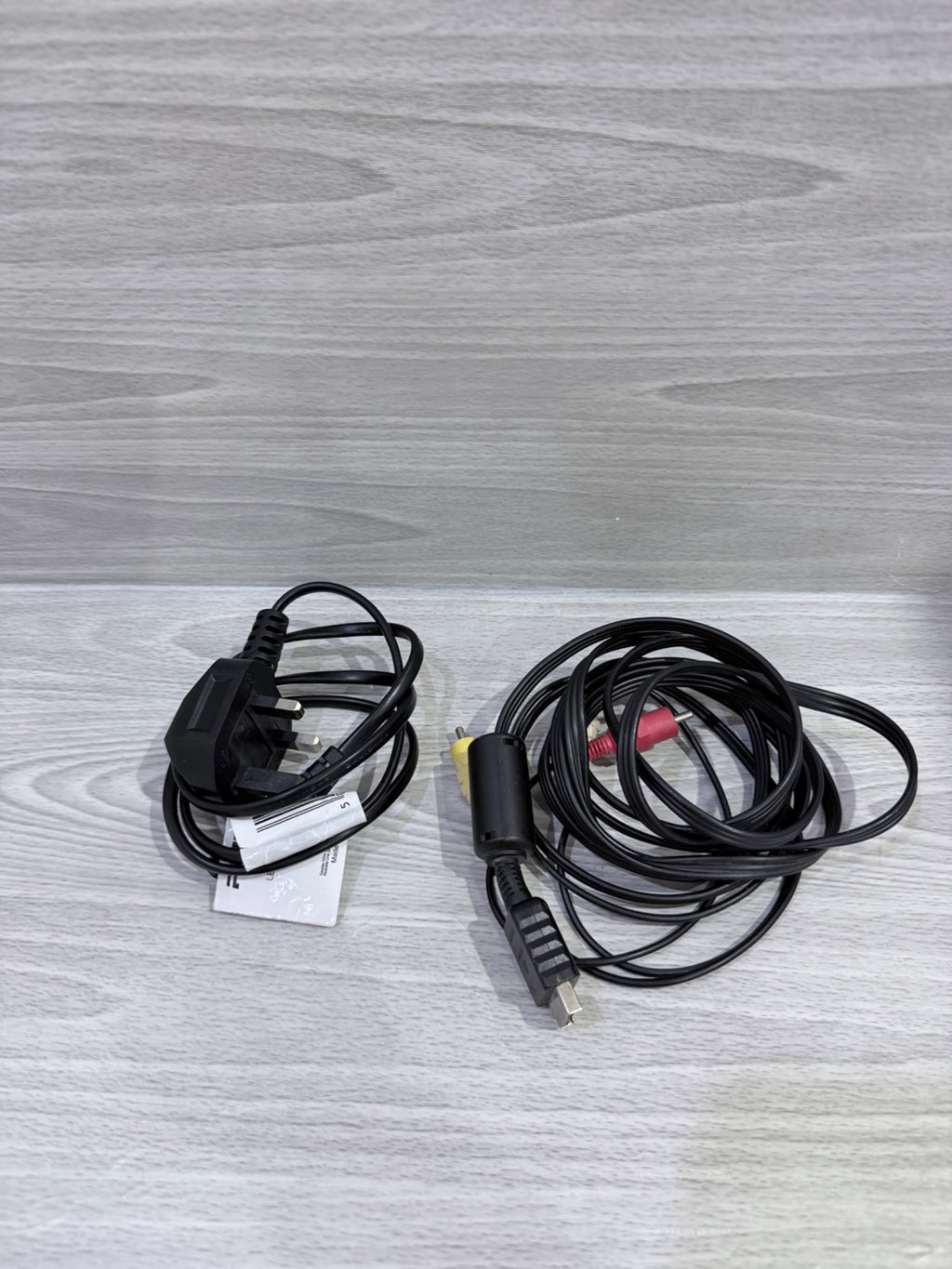 Sony PlayStation 2 Original Black Console Genuine Black Controller Tested