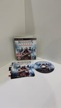 Assassin's Creed Brotherhood PS3 video game, complete in box with case, disc, and manual.