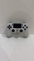 Sony PlayStation DualShock 4 Wireless Controller in white for PS4, fully tested and working.