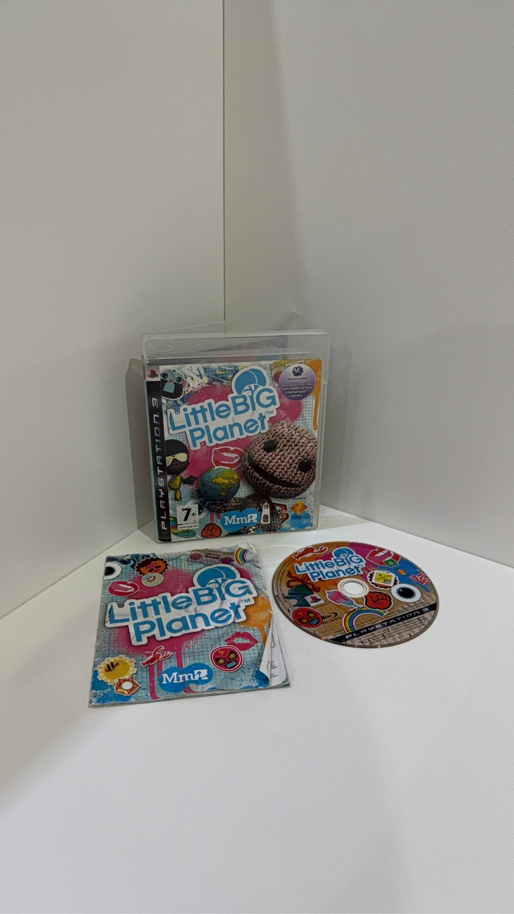 Little Big Planet video game for Sony PlayStation 3 PS3 with case, disc, and manual.