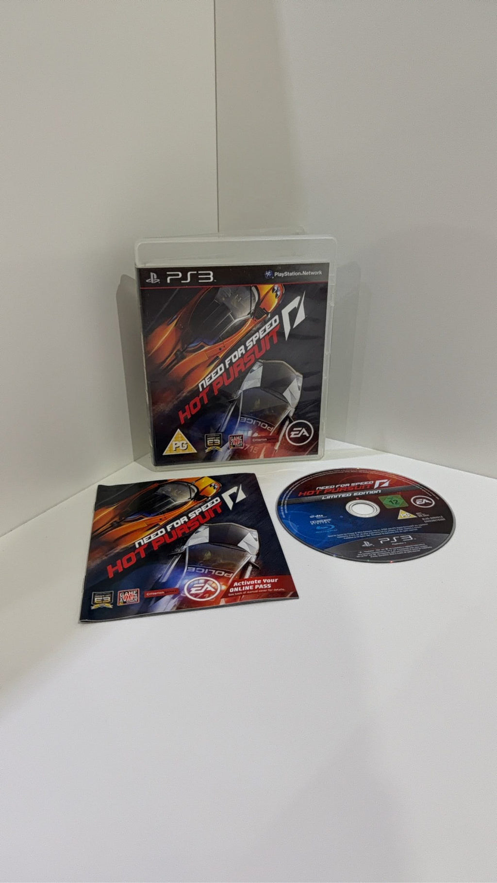 Need For Speed Hot Pursuit video game for Sony PlayStation 3, CIB PAL UK.
