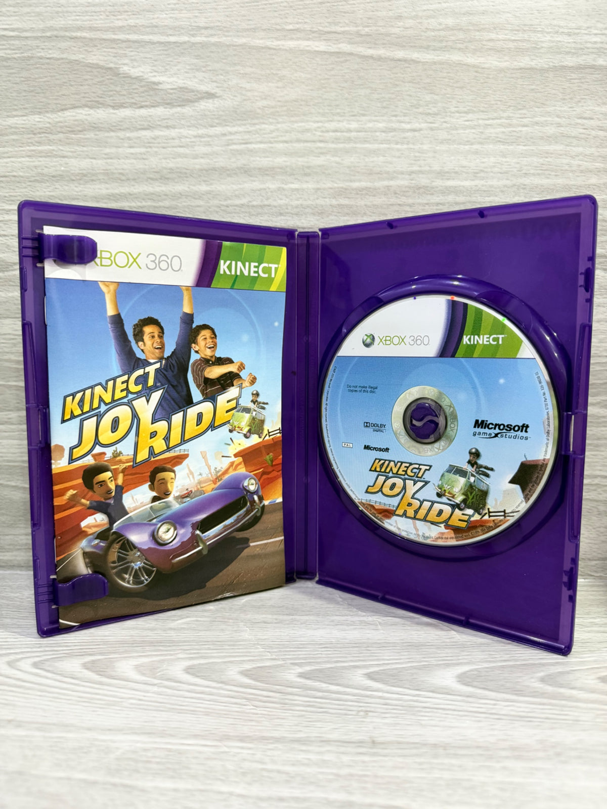 Kinect Joyride Microsoft Xbox 360 Complete With Manual PAL UK Tested Working