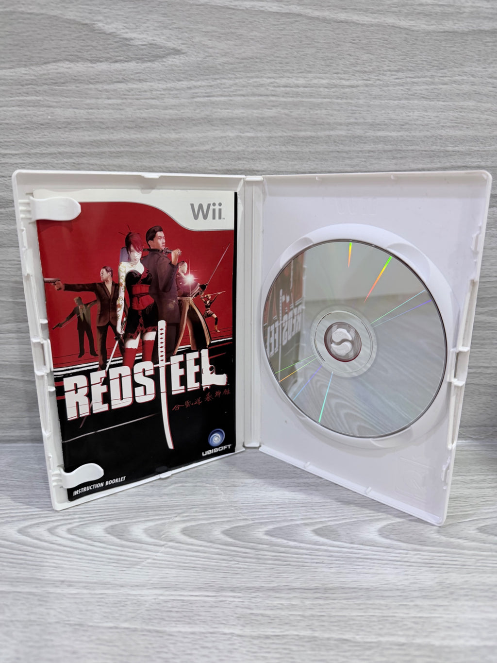 Red Steel Nintendo Wii Complete With Manual PAL UK Tested Working