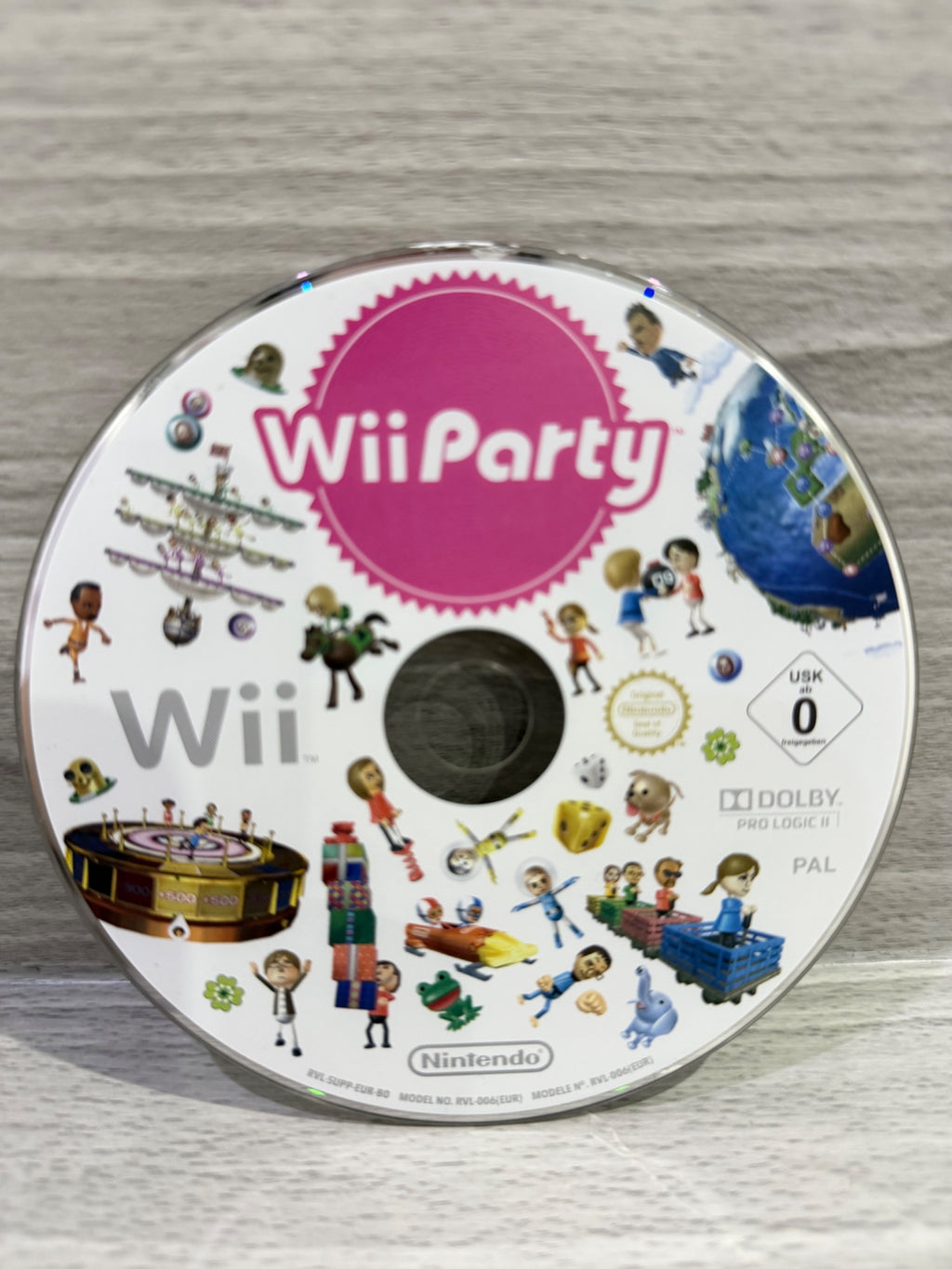 Wii Party (Game Only) Disc Only PAL UK Tested Working