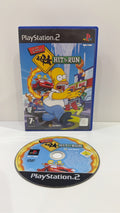 The Simpsons Hit & Run video game for Sony PlayStation 2, includes case and disc.