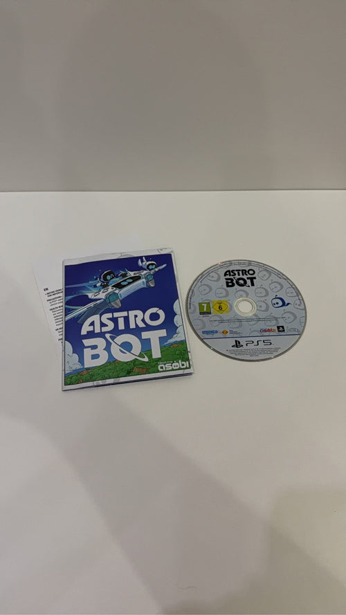 Astro Bot video game for Sony PlayStation 5, includes case, disc, and poster, no manual.