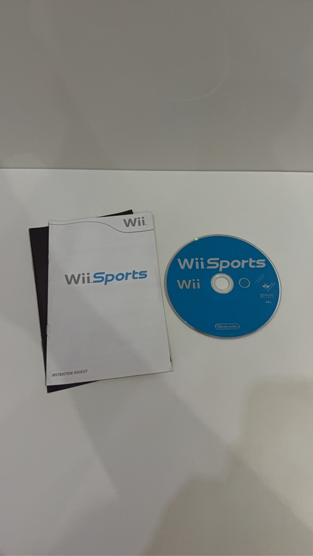 Wii Sports for Nintendo Wii, complete with manual and DVD-style case, PAL UK.