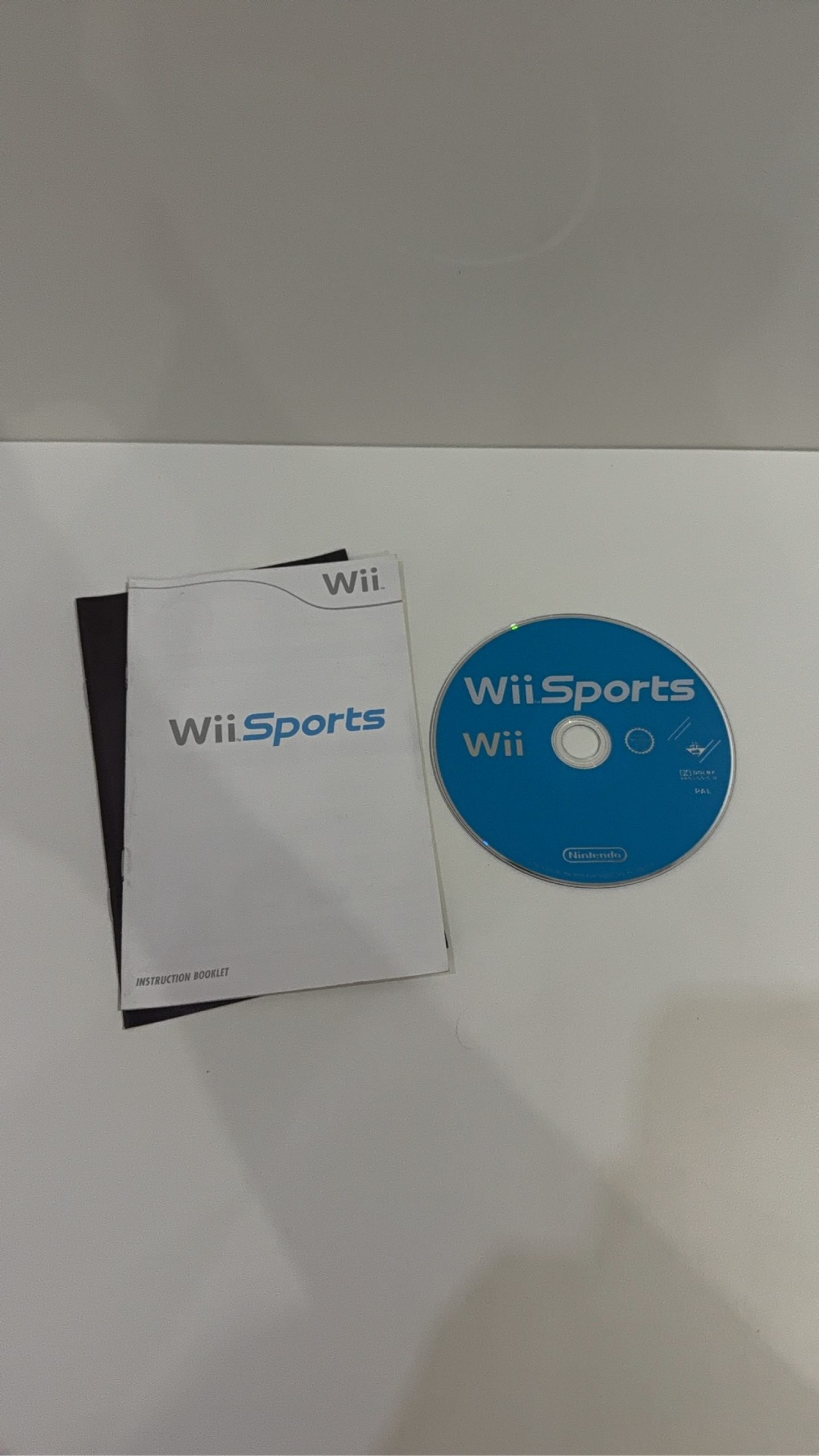 Wii Sports for Nintendo Wii, complete with manual and DVD-style case, PAL UK.