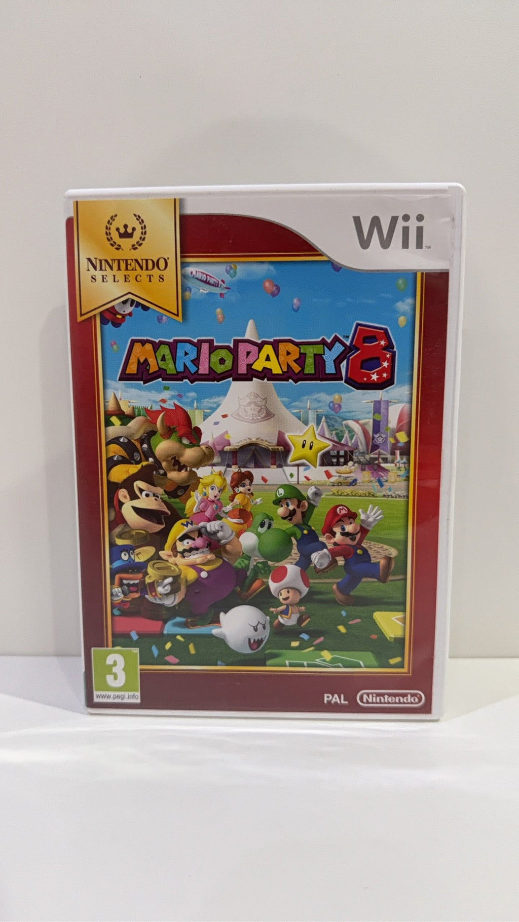 Mario Party 8 video game for Nintendo Wii, complete with case and manual, PAL UK.