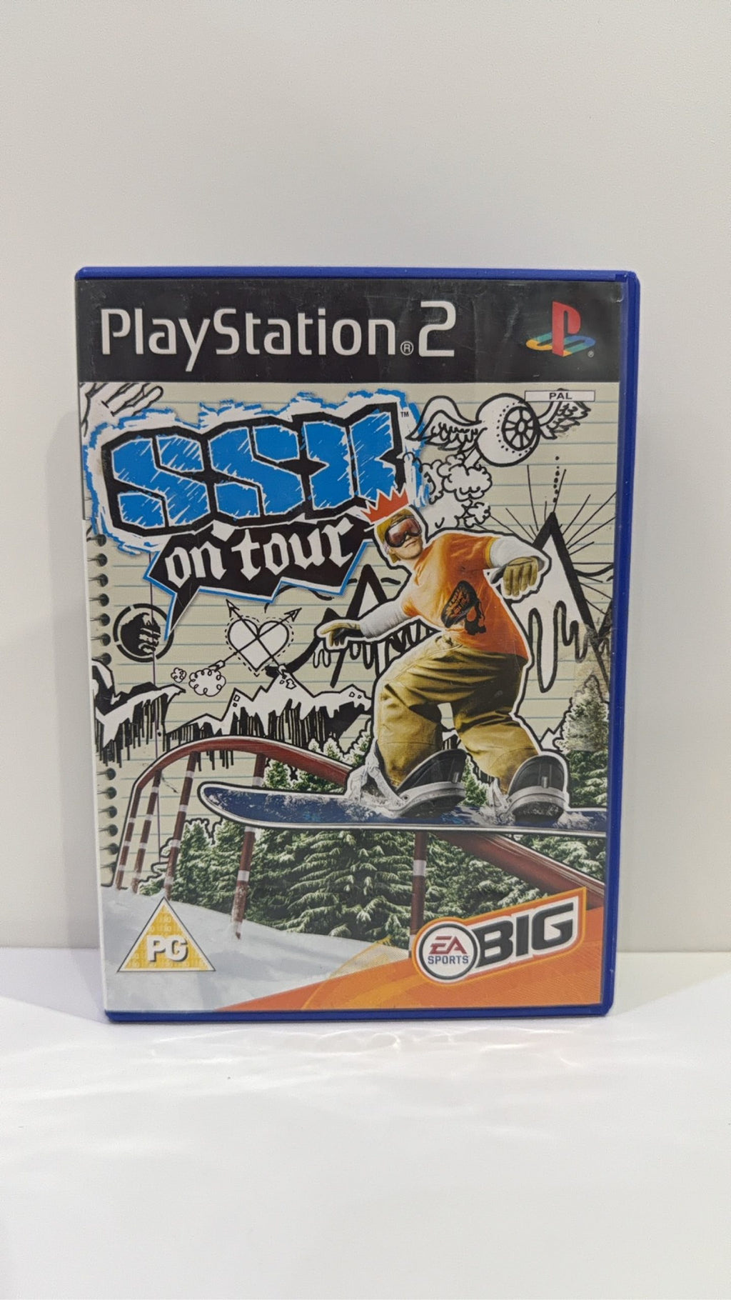 SSX On Tour video game for Sony PlayStation 2 PS2, includes case and disc, no manual.
