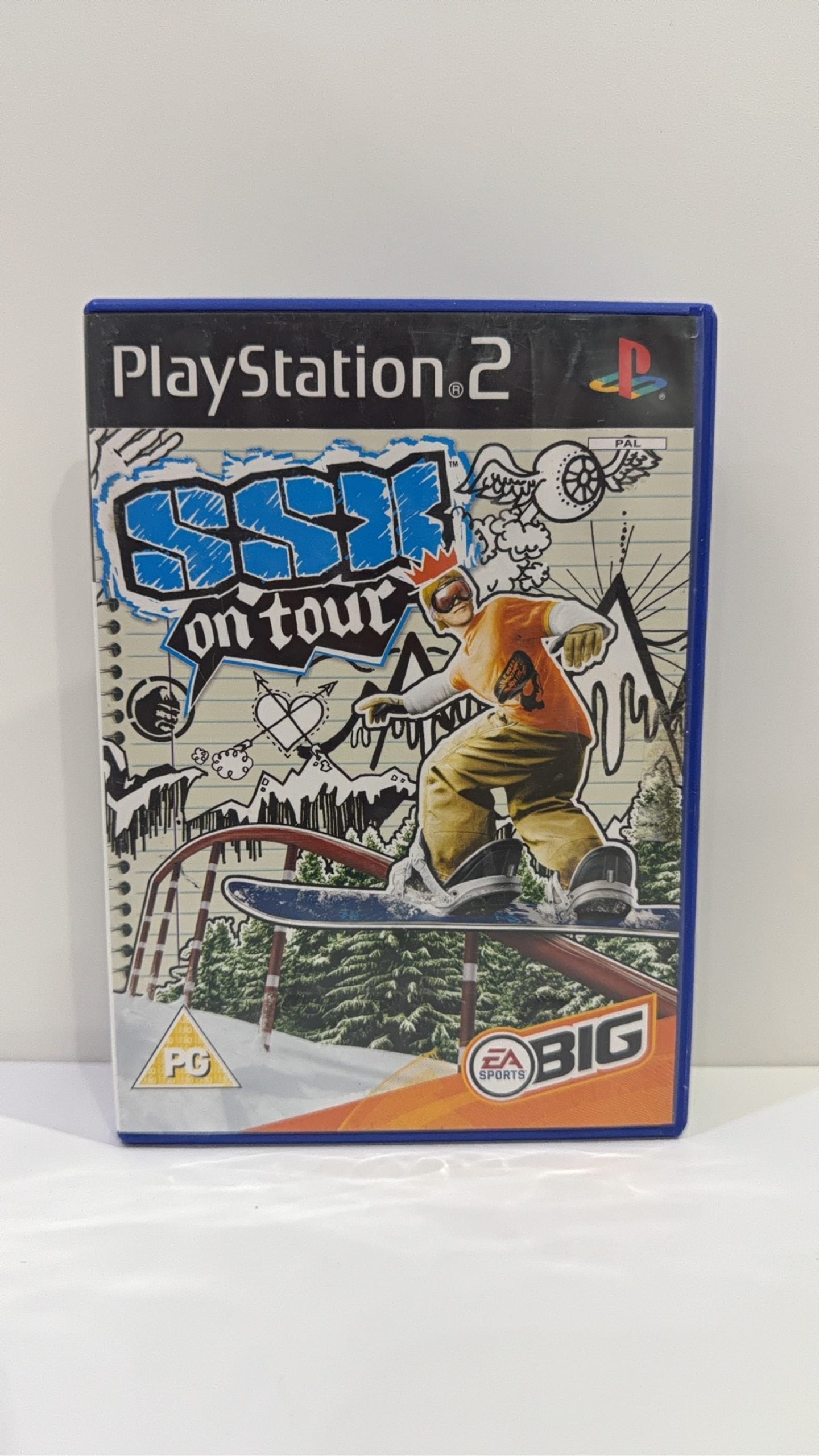SSX On Tour video game for Sony PlayStation 2 PS2, includes case and disc, no manual.