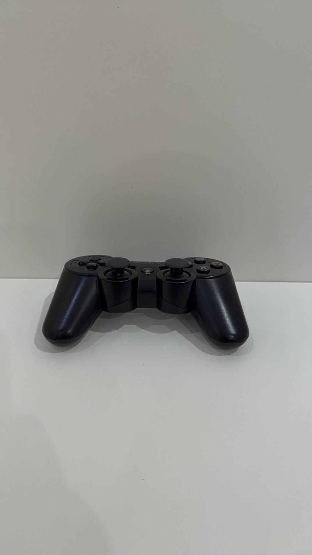 Official Sony PlayStation 3 PS3 DualShock 3 Sixaxis Controller in black, tested and working.