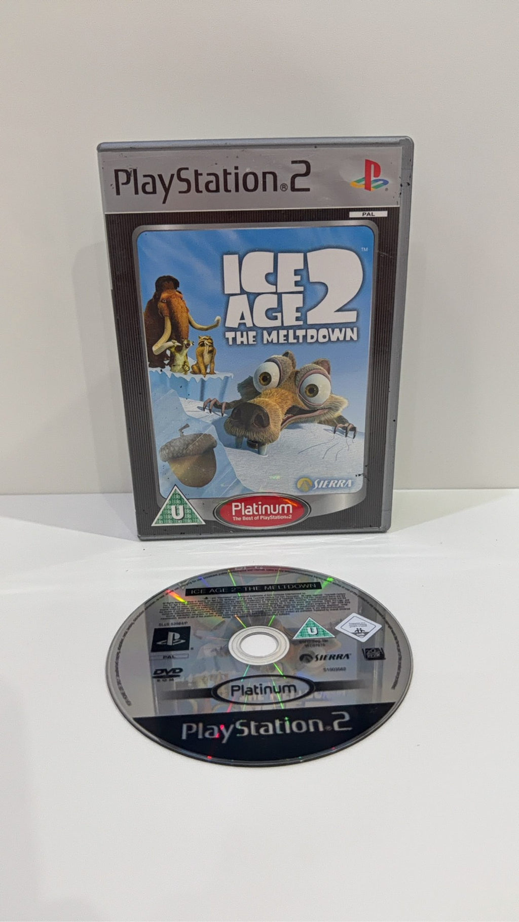 Ice Age 2 The Meltdown video game for Sony PlayStation 2 PS2, includes case and disc.