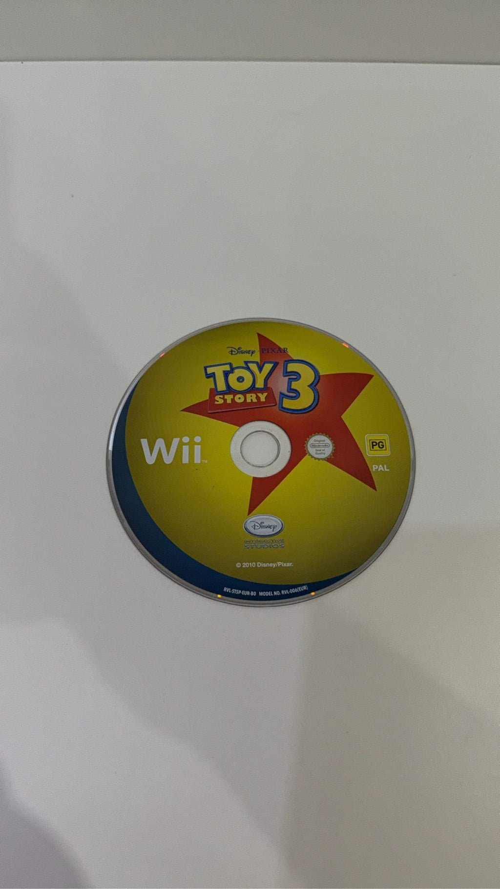 Toy Story 3 Nintendo Wii disc only, PAL UK, minimal surface marks, very good condition.