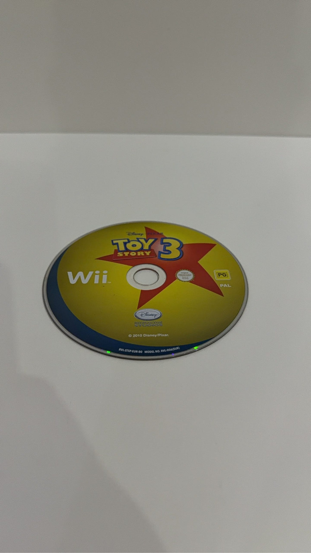 Toy Story 3 Nintendo Wii disc only, PAL UK, minimal surface marks, very good condition.