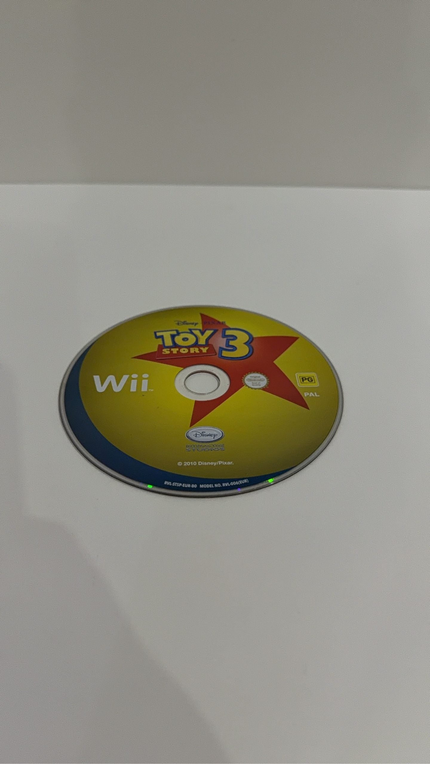Toy Story 3 Nintendo Wii disc only, PAL UK, minimal surface marks, very good condition.
