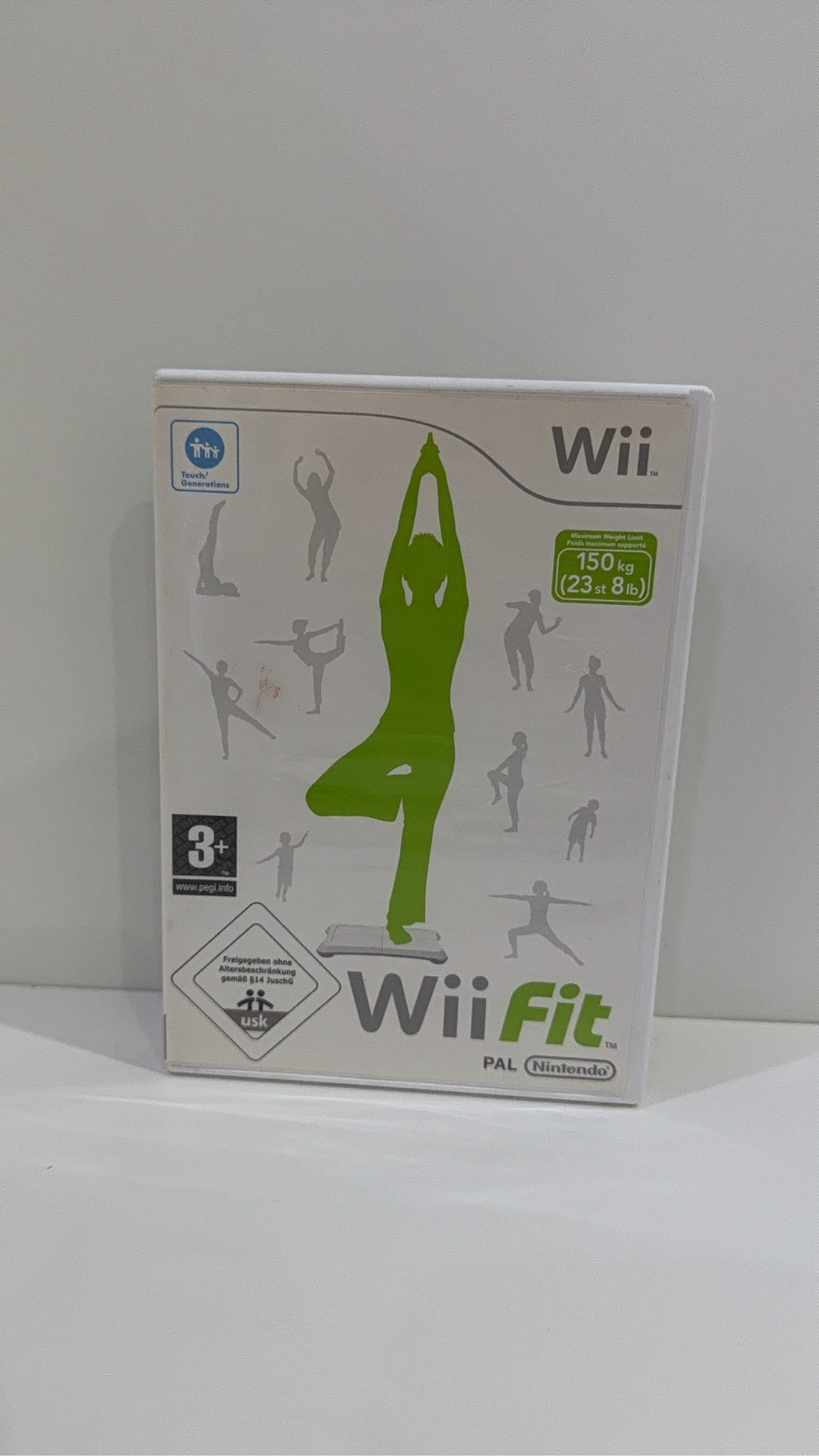 Wii Fit for Nintendo Wii, complete with case, cover, game disc, and manual, PAL UK.