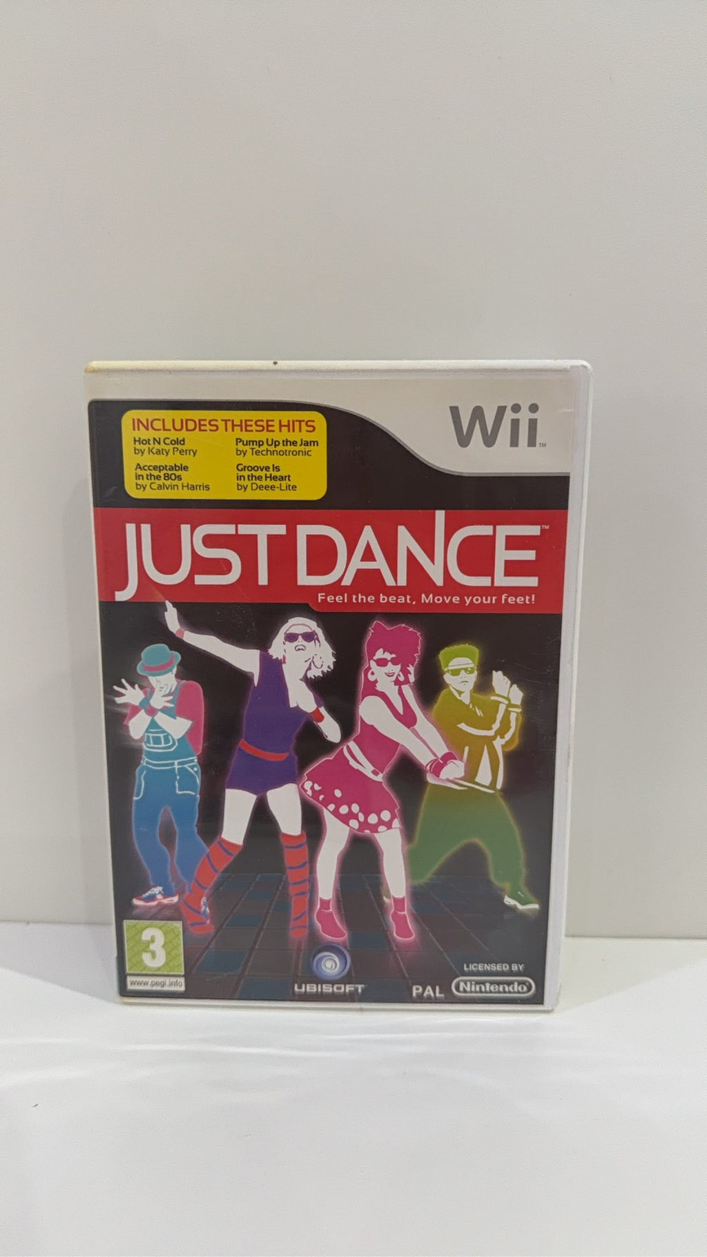 Just Dance Nintendo Wii game boxed with manual, PAL UK version, very good condition.