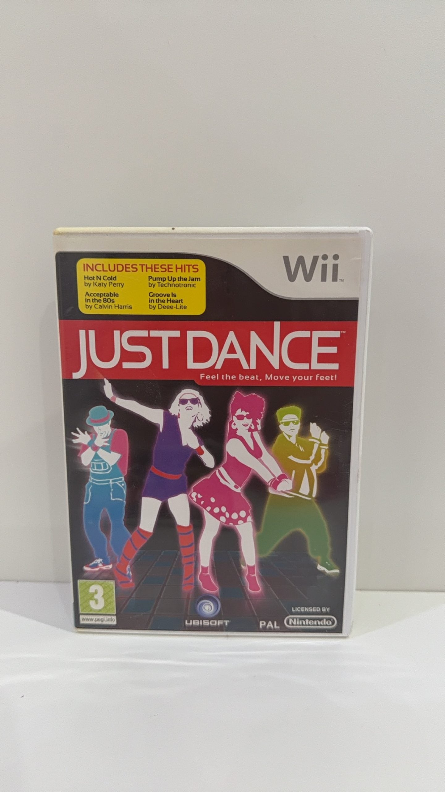 Just Dance Nintendo Wii game boxed with manual, PAL UK version, very good condition.